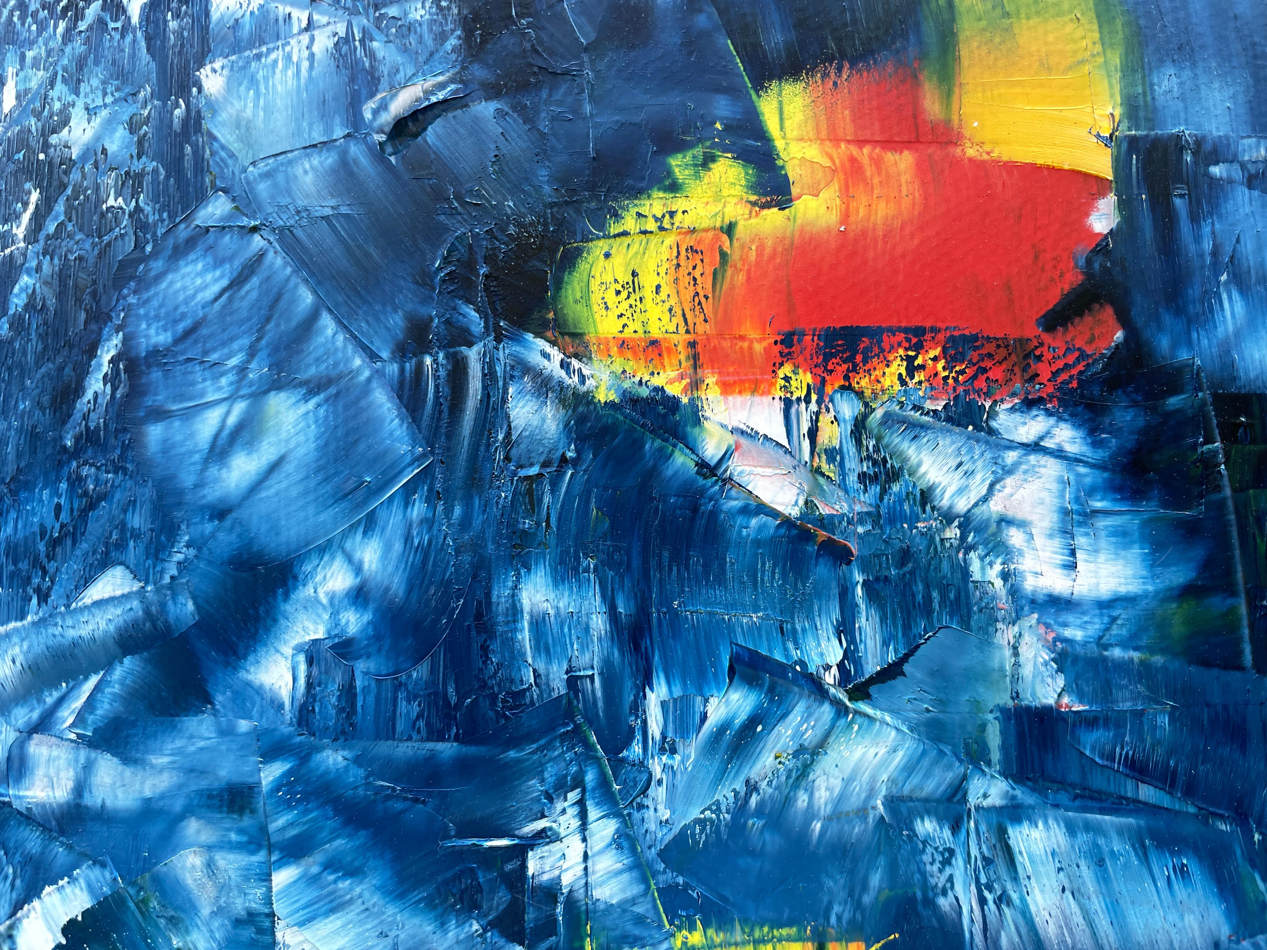 Schizzi su carta 030 - Painting Espressionismo astratto di Juan Jose Garay