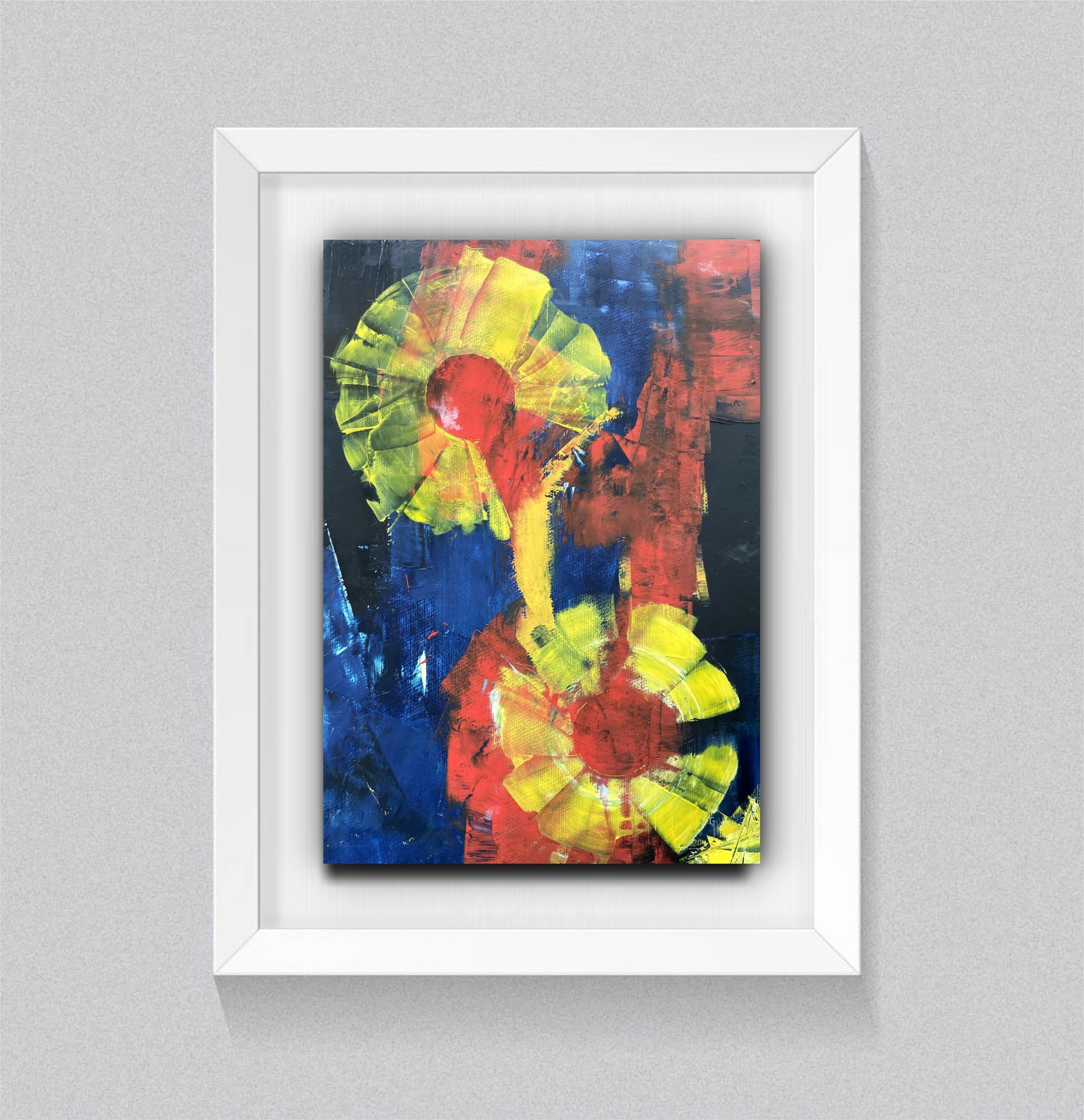 Sketches sur papier 031 - Expressionnisme abstrait Painting par Juan Jose Garay