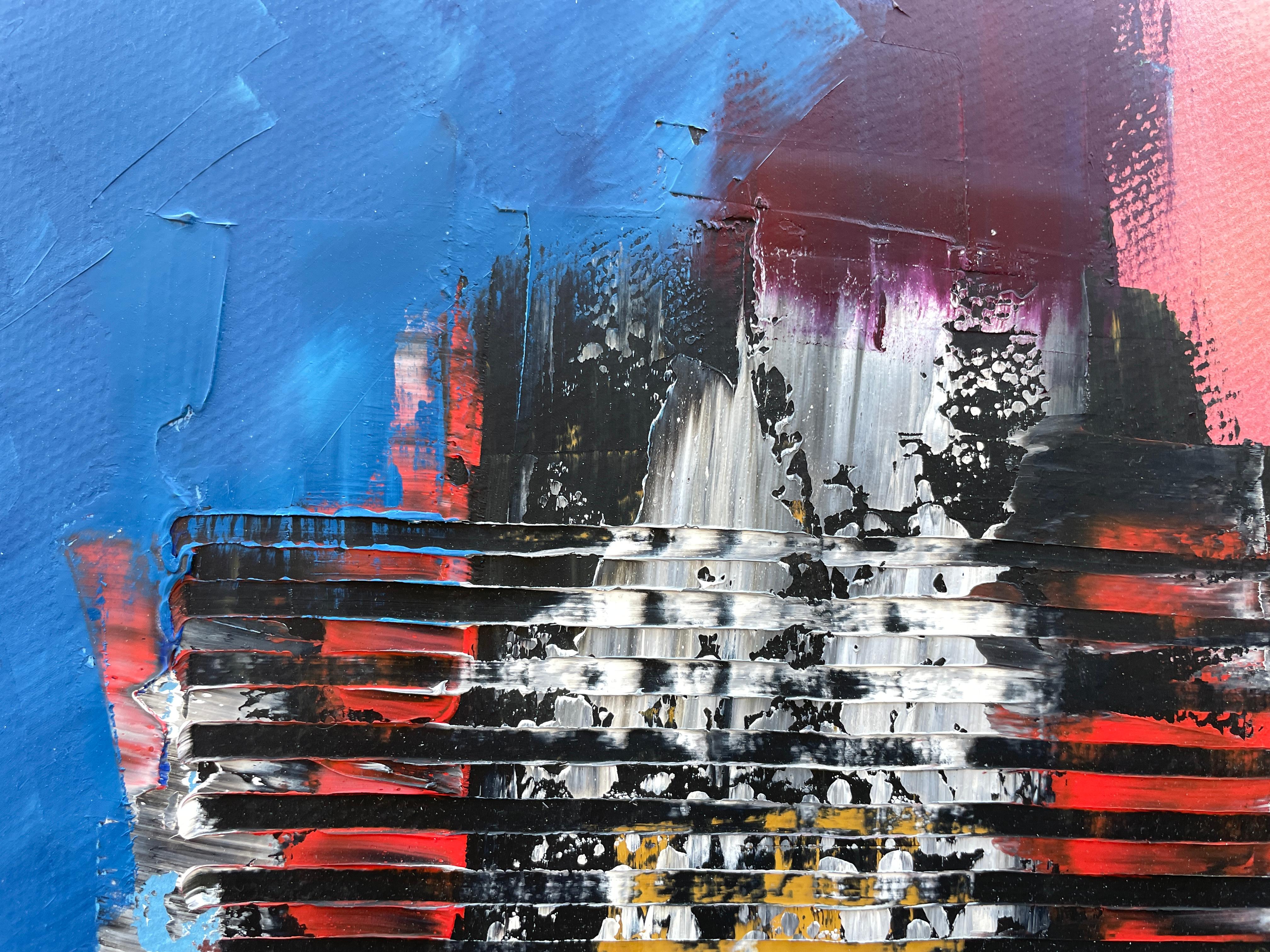 Schizzi su carta 032 - Painting Espressionismo astratto di Juan Jose Garay