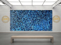 Ultramarinblau Abstrakt