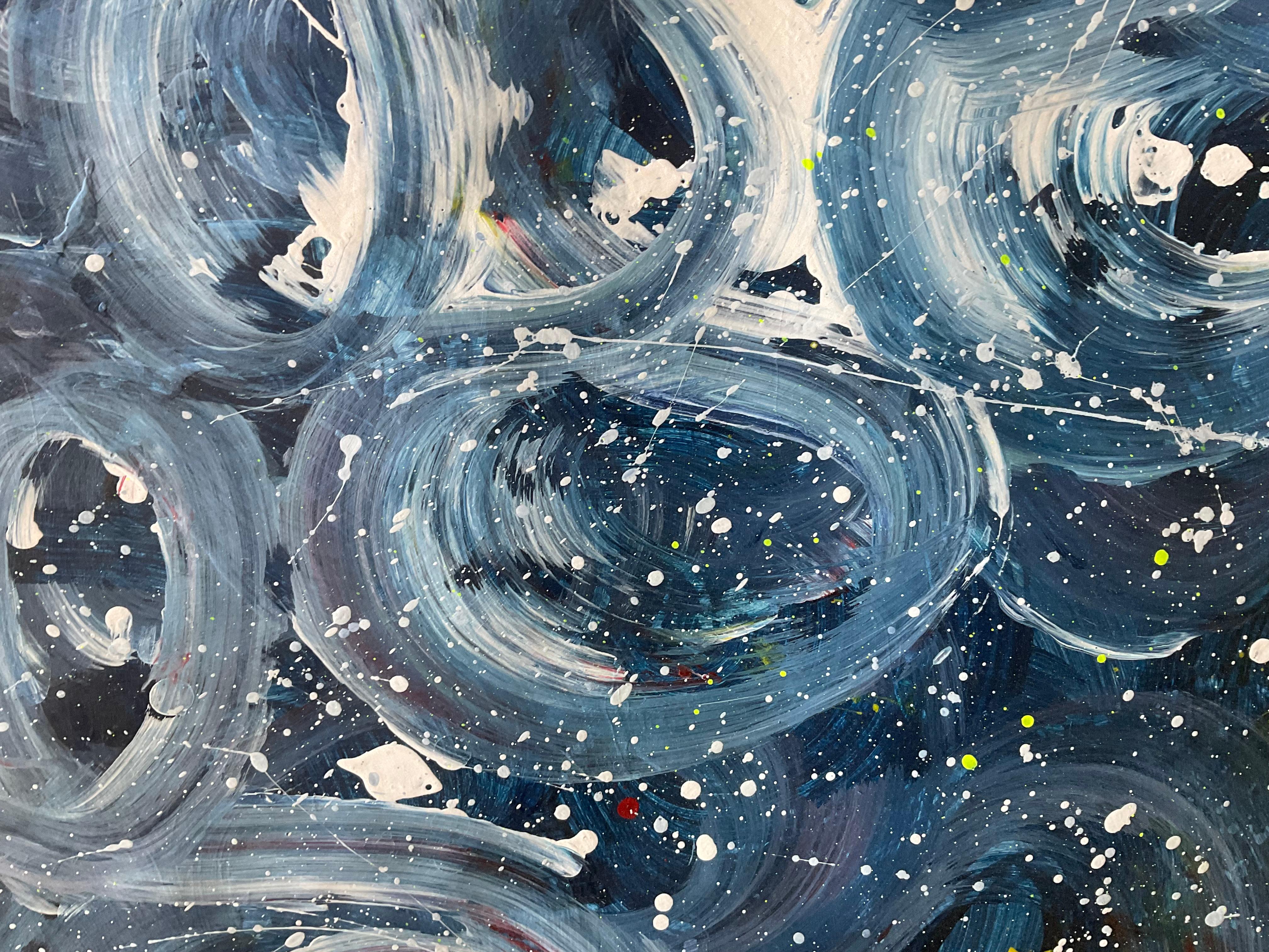 universe 01 - Abstract Expressionist Art by Juan Jose Garay