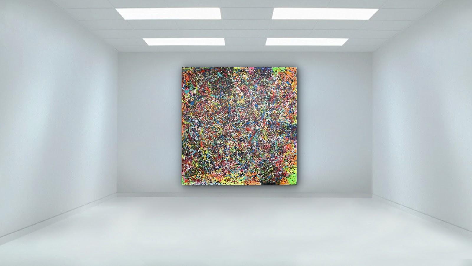 Universum der Farben 02 – Painting von Juan Jose Garay