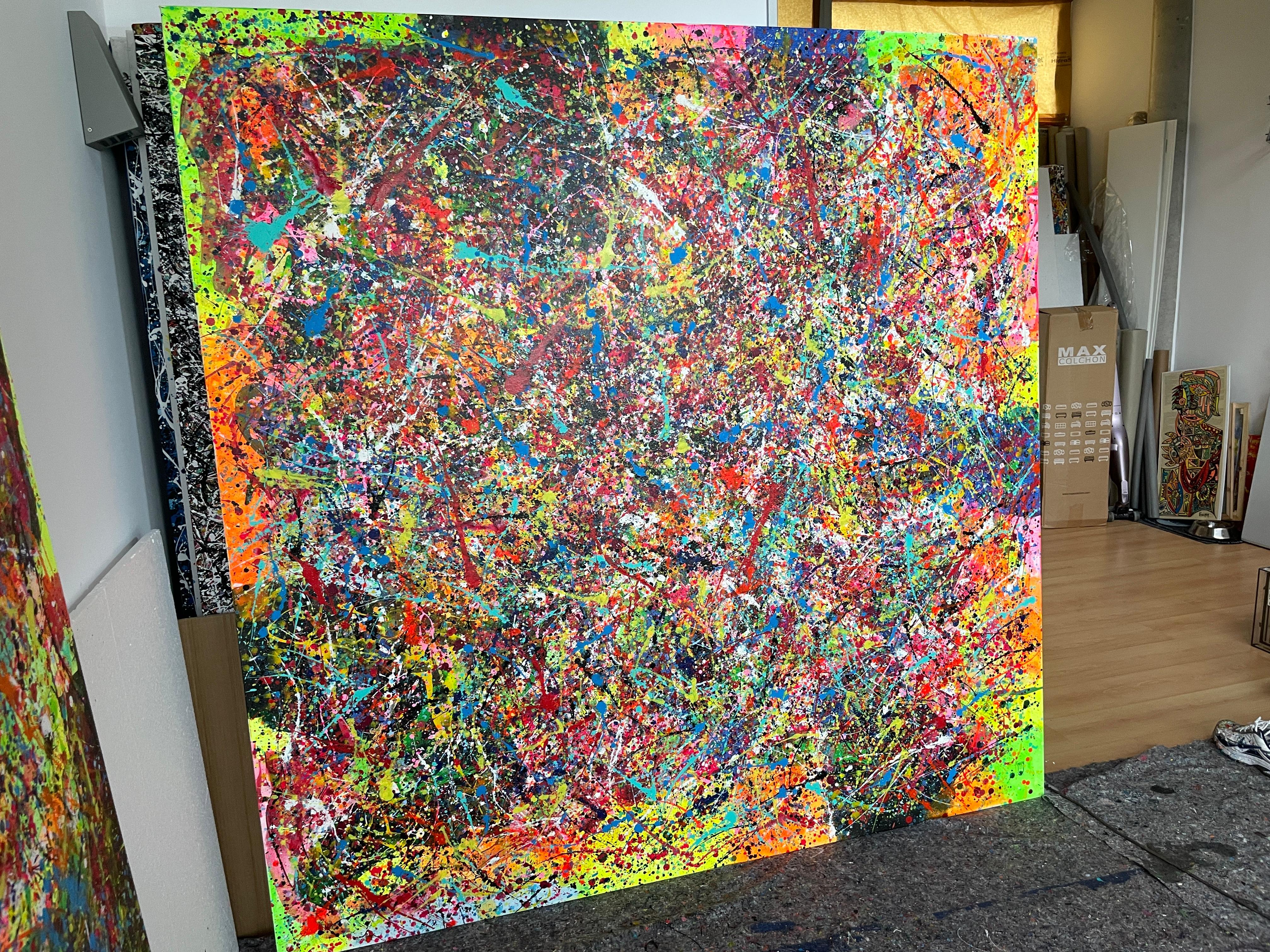 Universum der Farben 02 (Braun), Interior Painting, von Juan Jose Garay
