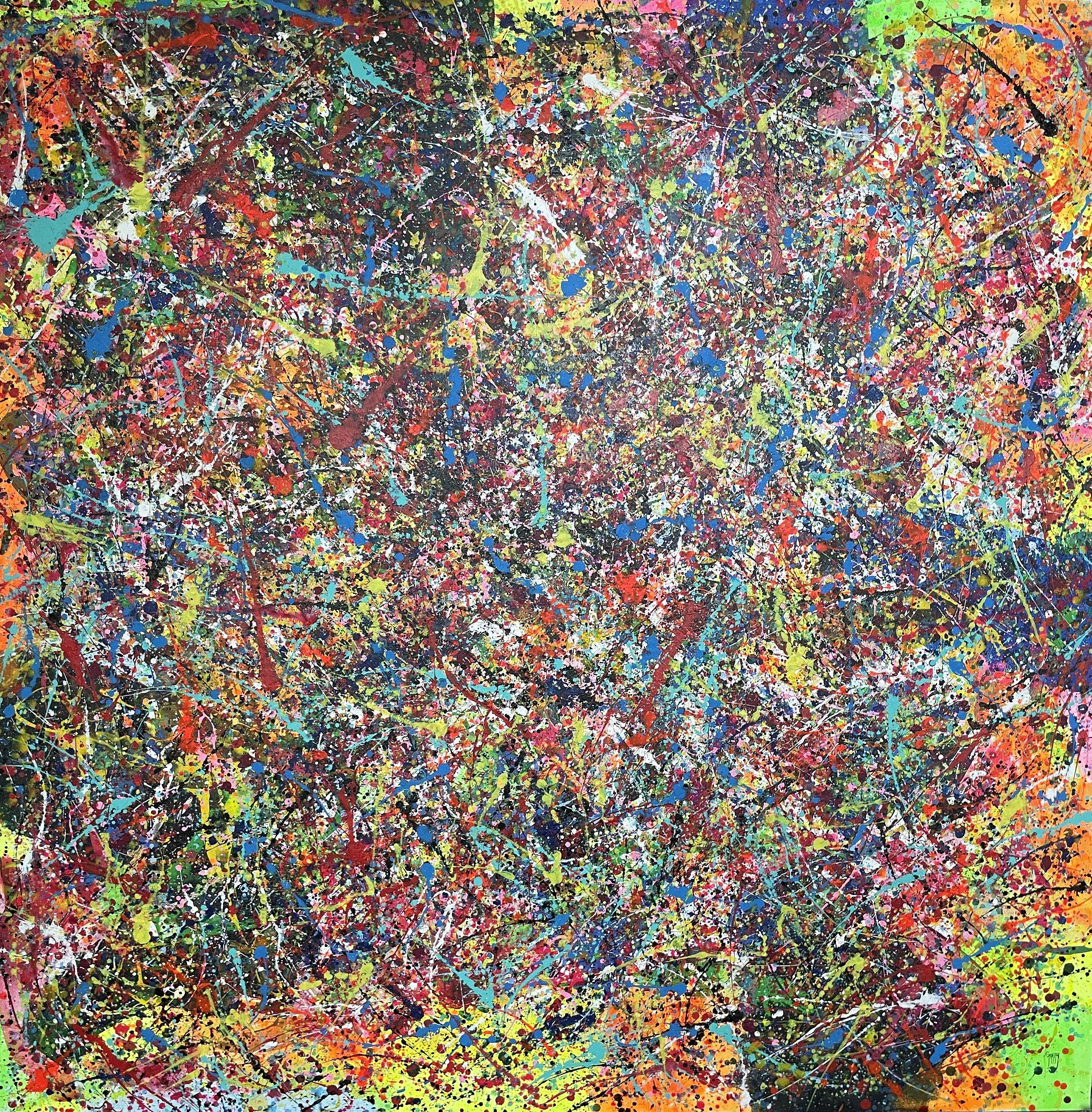 Juan Jose Garay Interior Painting – Universum der Farben 02