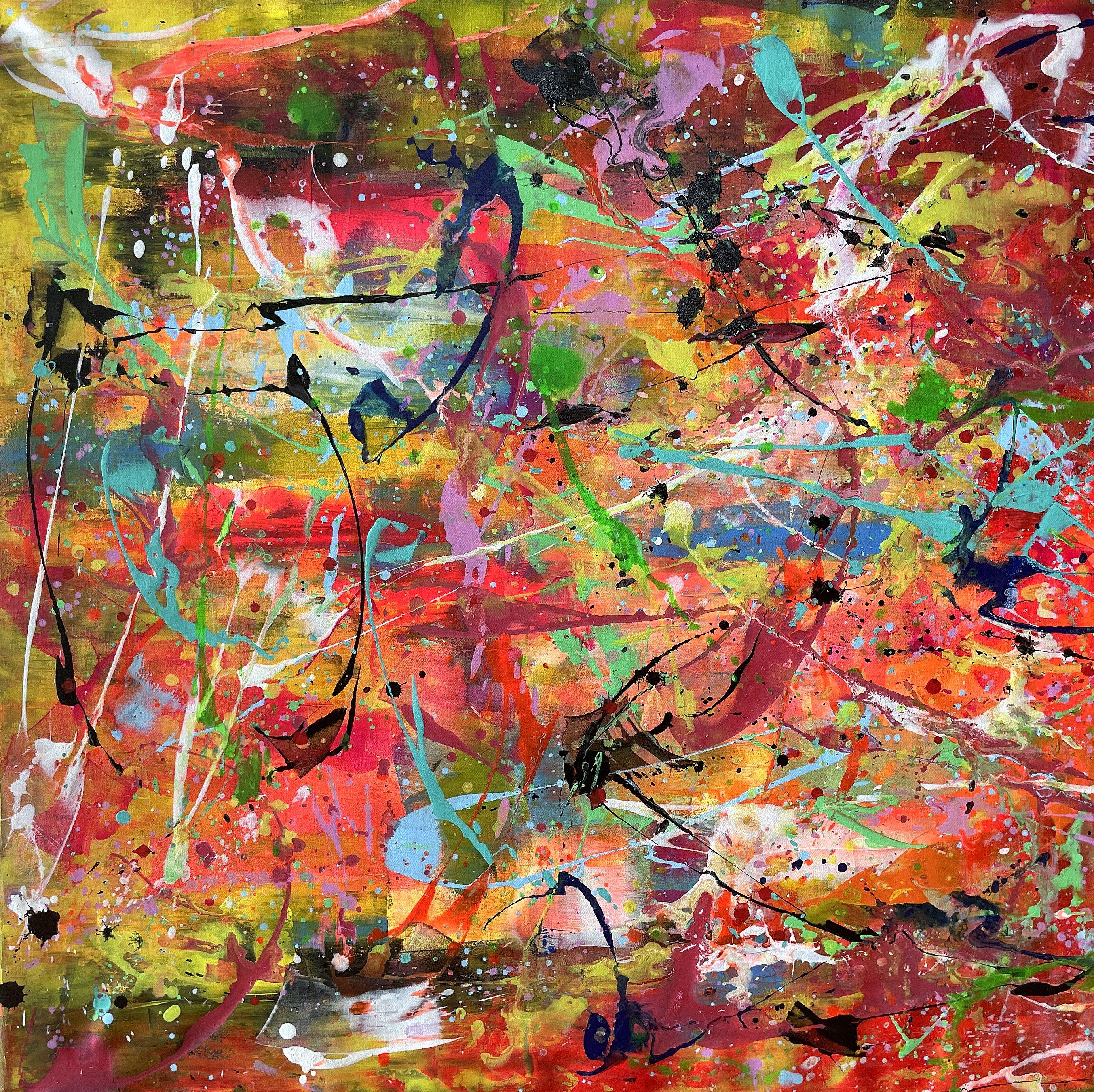 Lebendige Eclipse – Painting von Juan Jose Garay