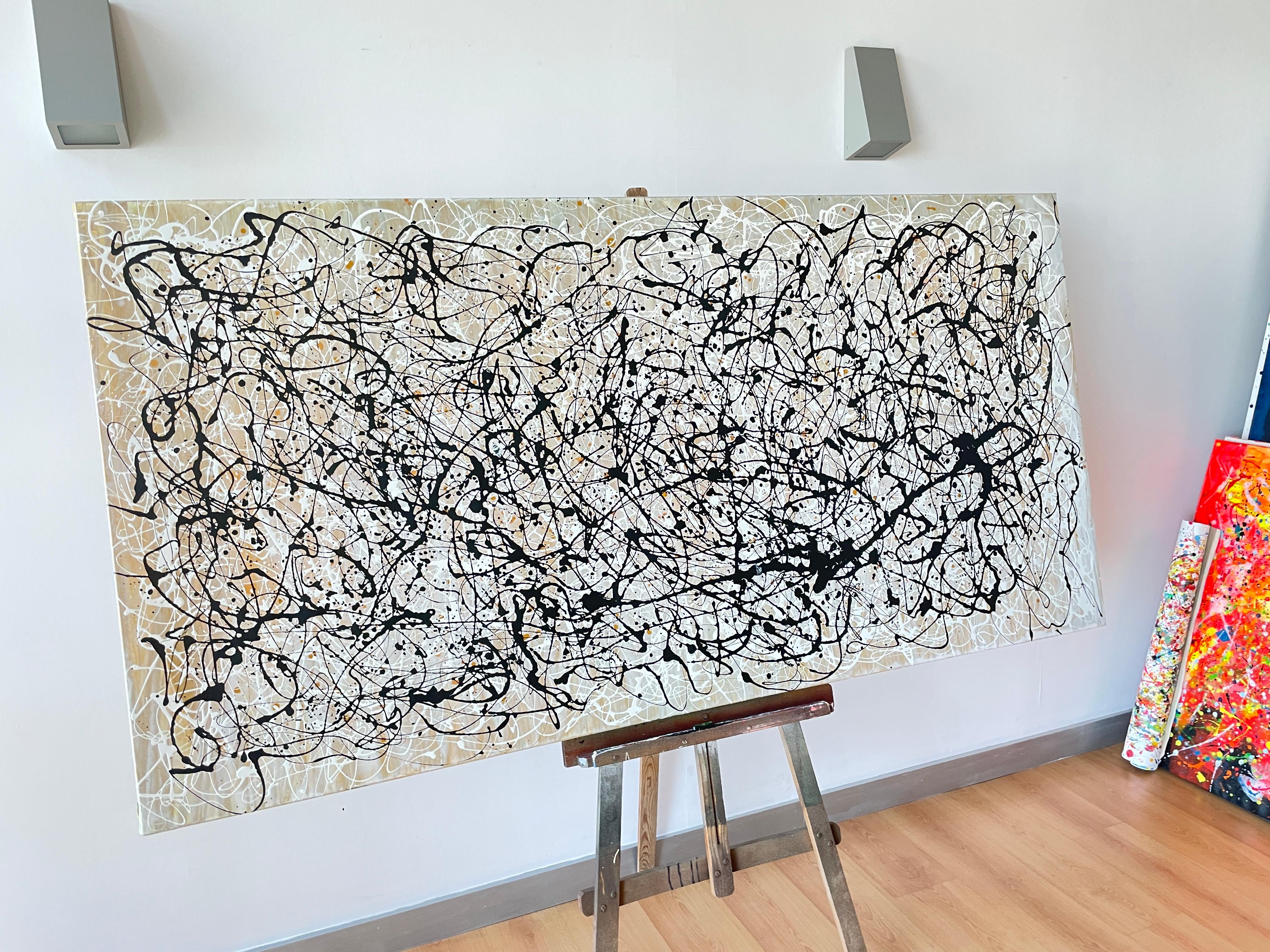 Sussurri della Nature - Painting Espressionismo astratto di Juan Jose Garay