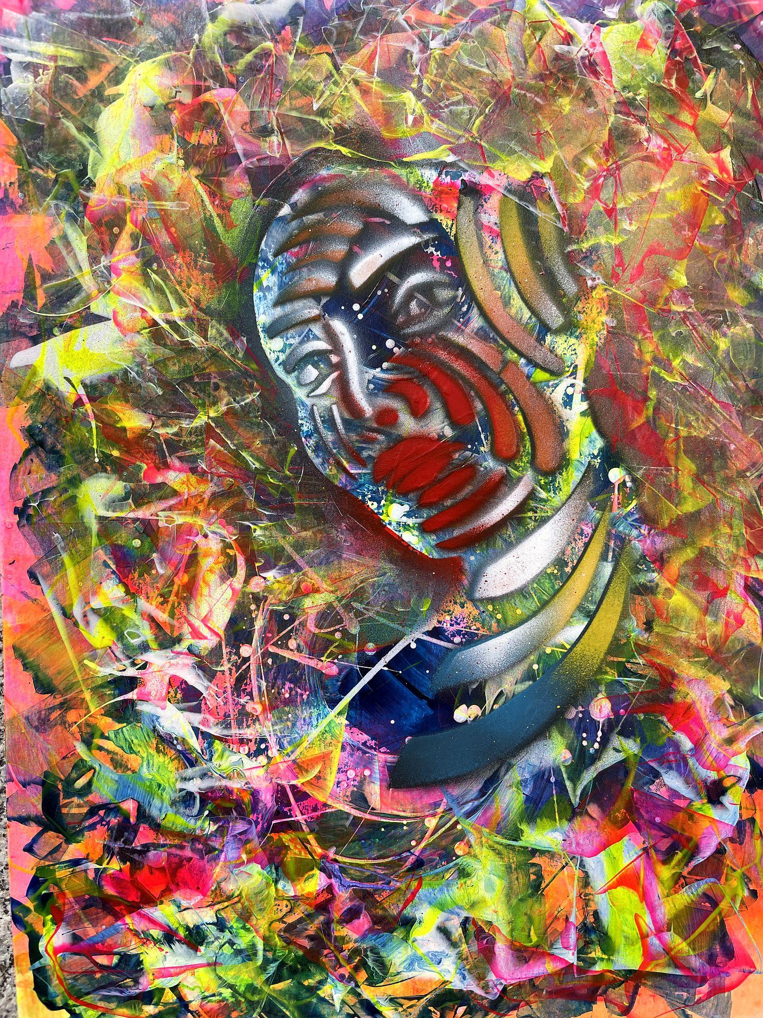 Frau 003 – Painting von Juan Jose Garay