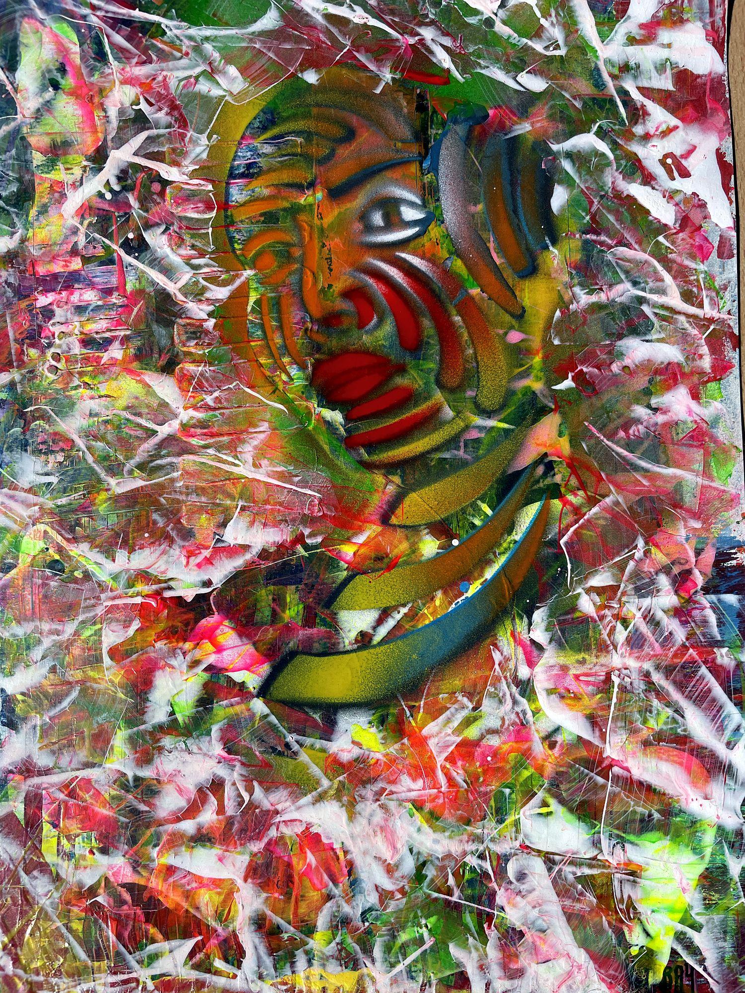 Femme 006 - Painting de Juan Jose Garay