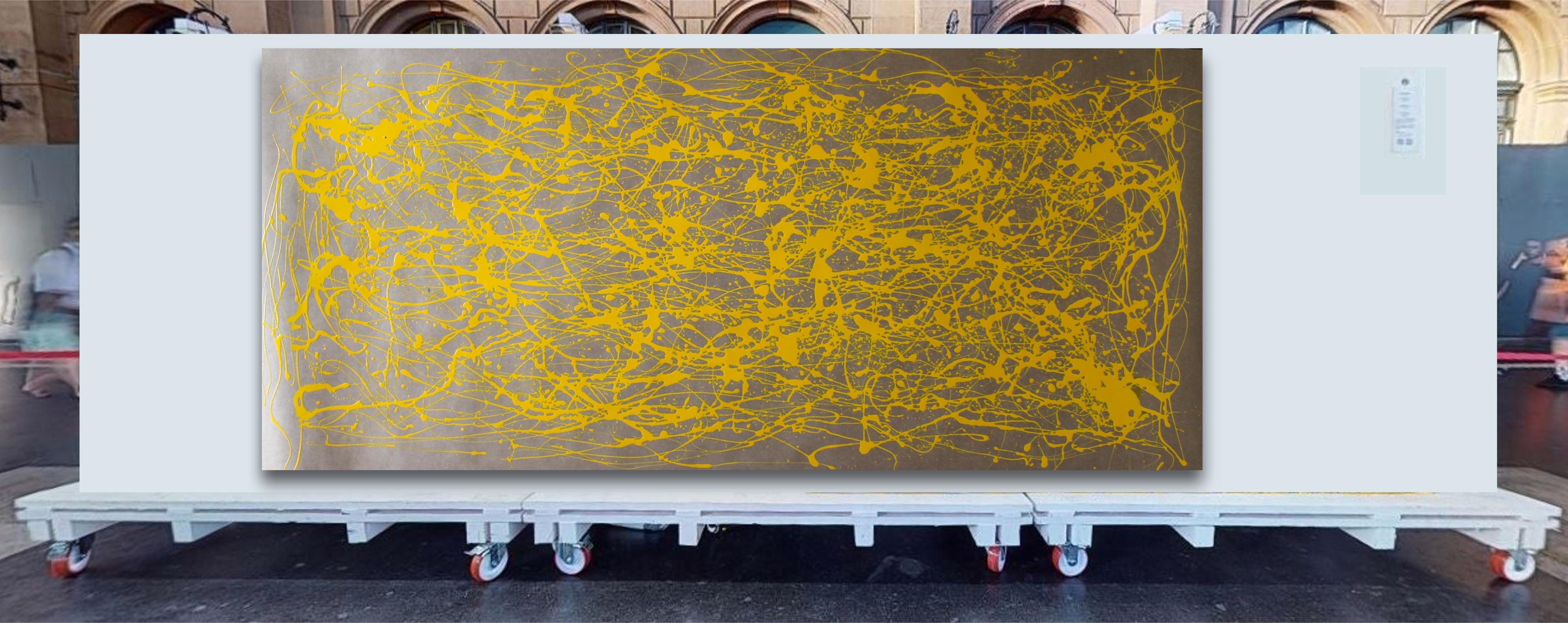 Energia gialla - Painting di Juan Jose Garay