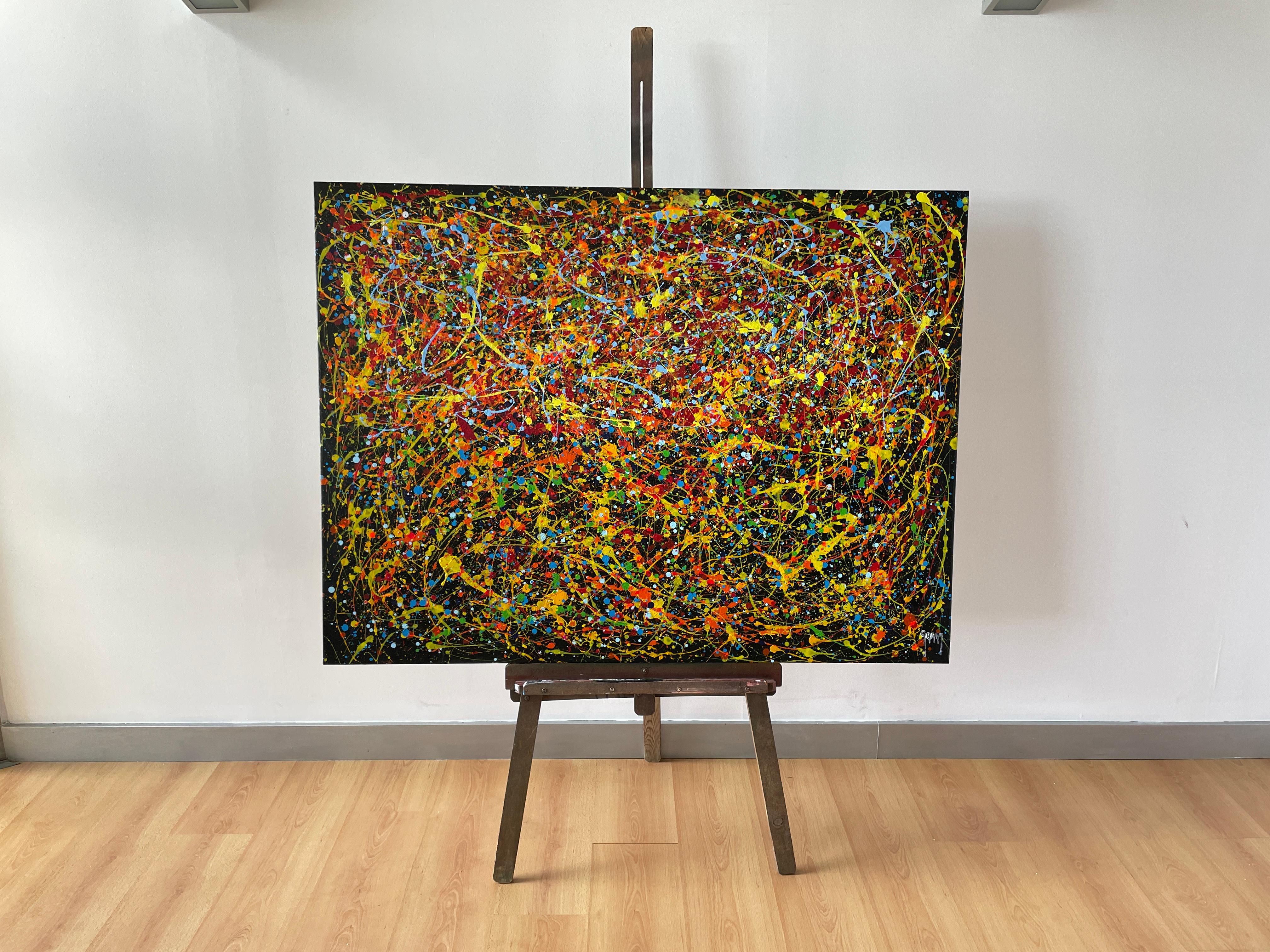 Jaune Metaverso - Painting de Juan Jose Garay