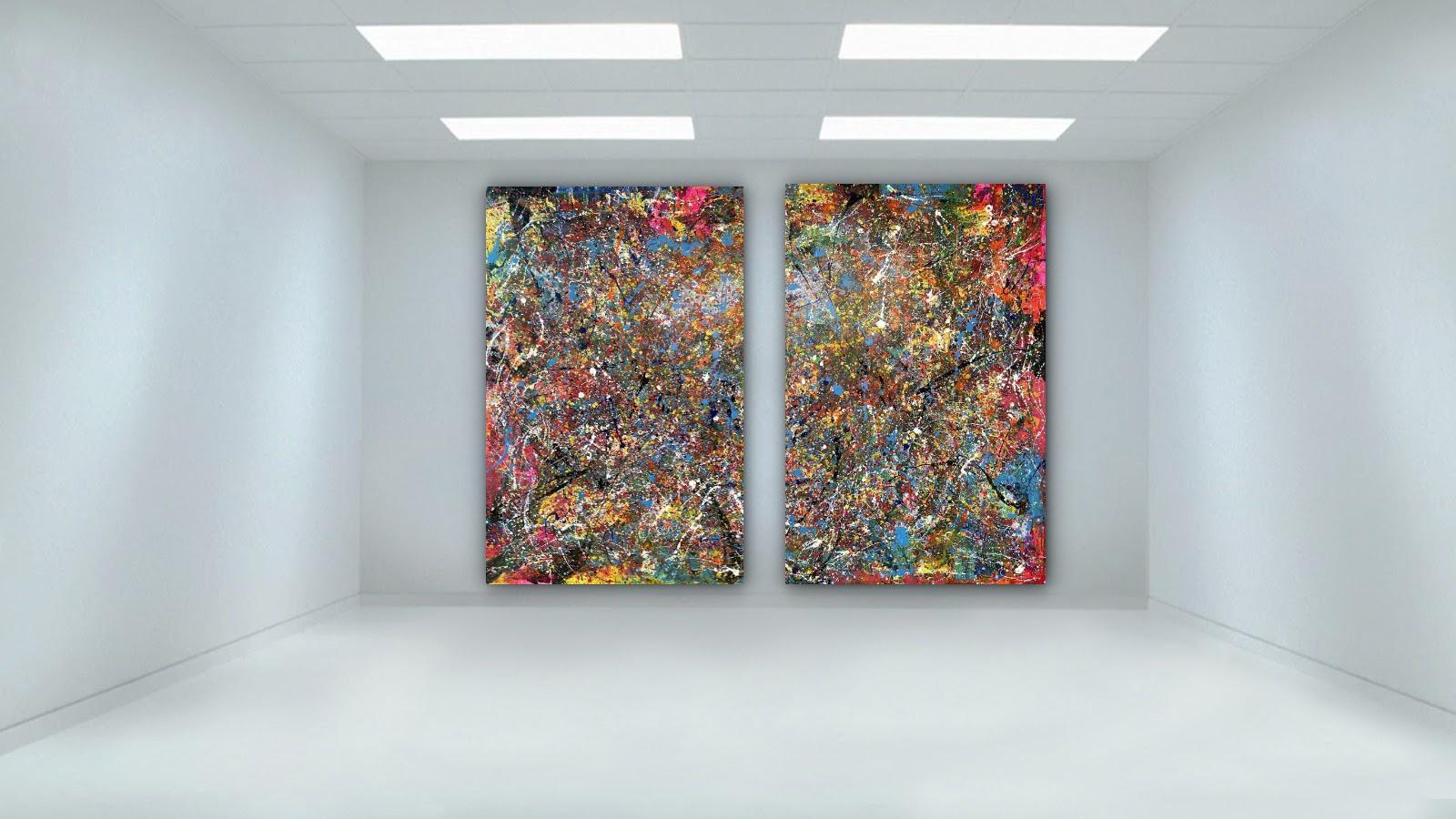 Il tuo silenzio fa tanto rumore dentro di me -Dipintoch - Painting di Juan Jose Garay