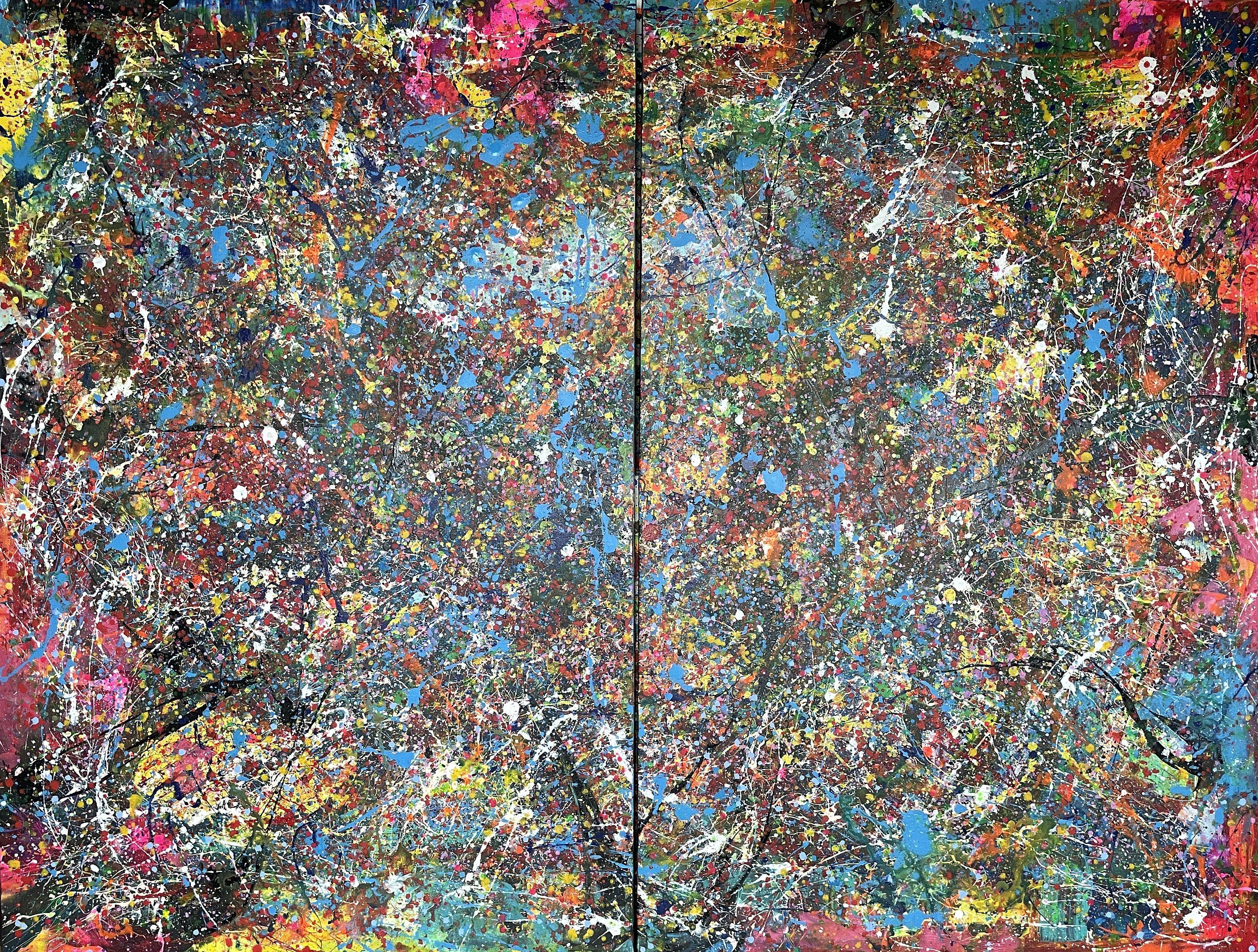 Il tuo silenzio fa tanto rumore dentro di me -Dipintoch - Abstract Painting Marrone di Juan Jose Garay