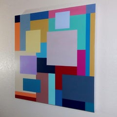 A New Beginning Coming Through, 2020, Gemälde, Acryl auf Leinwand