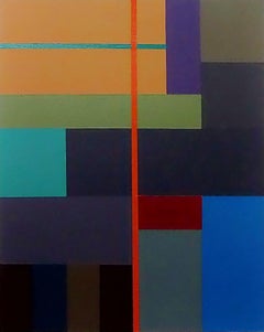 Concrete Composition 15, Painting, Acrylic on Paper