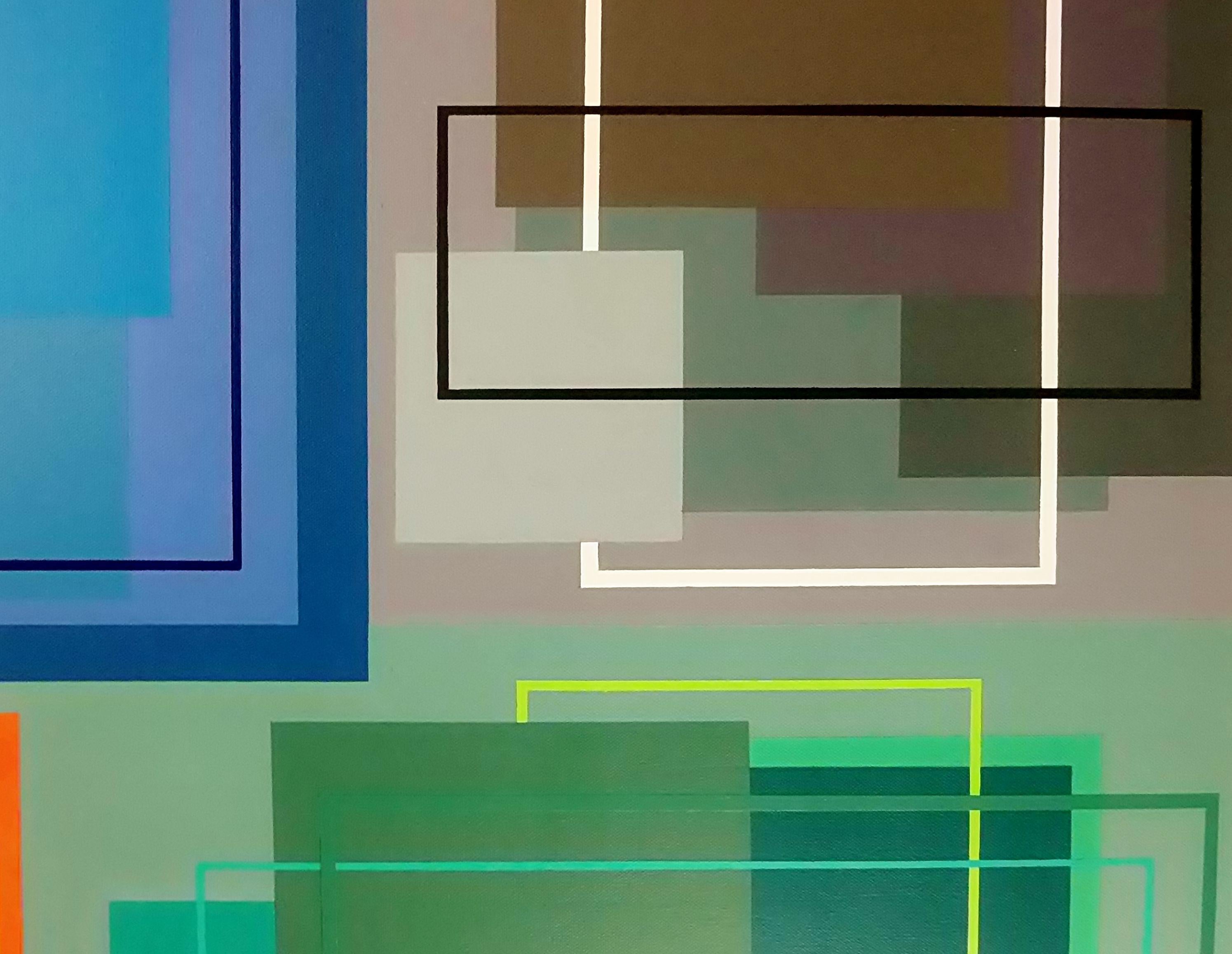EPOCHAL EVENT, 2019, Gemälde, Acryl auf Leinwand im Angebot 2