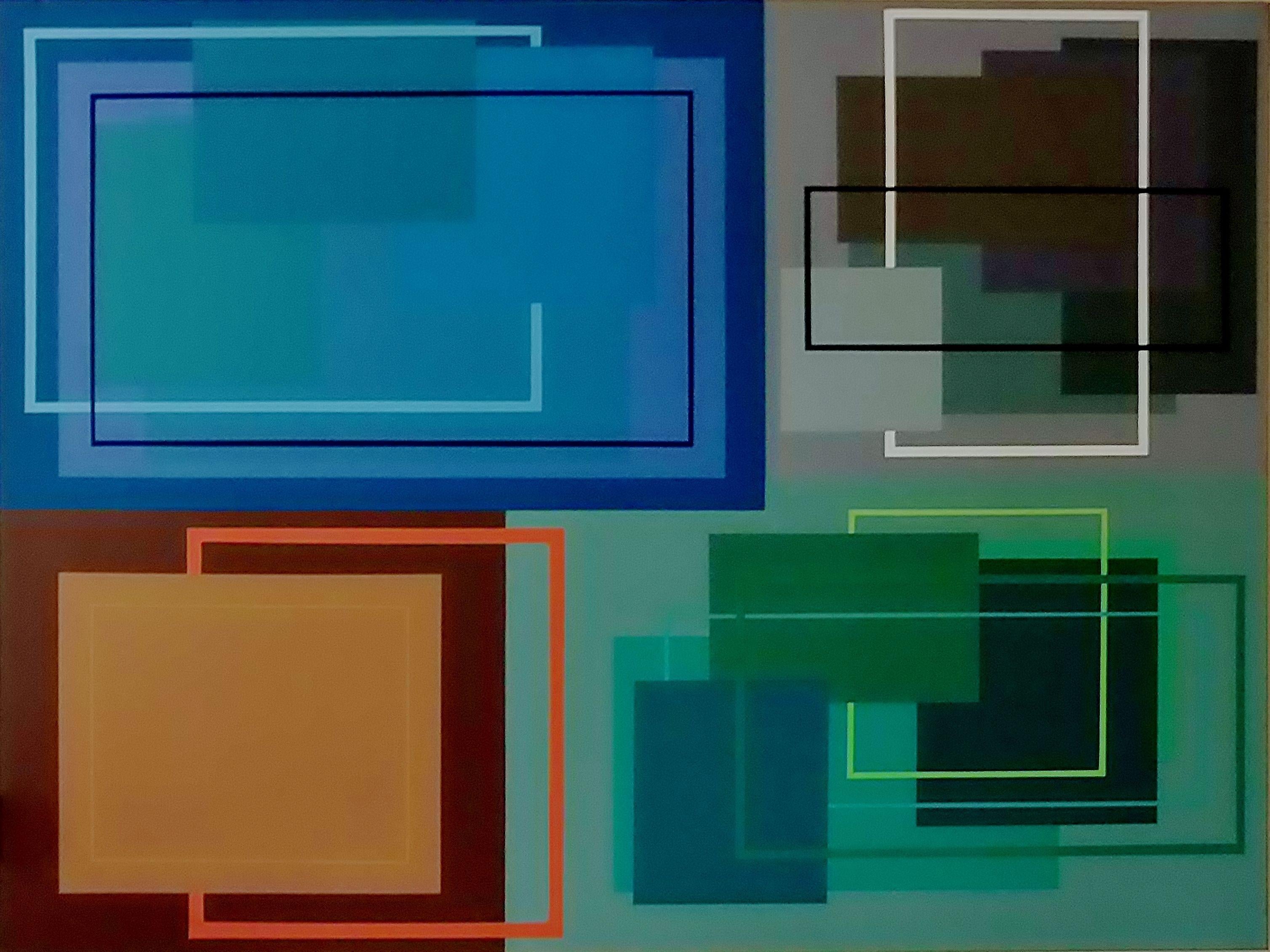 EPOCHAL EVENT, 2019, Gemälde, Acryl auf Leinwand – Painting von Juan Jose Hoyos Quiles