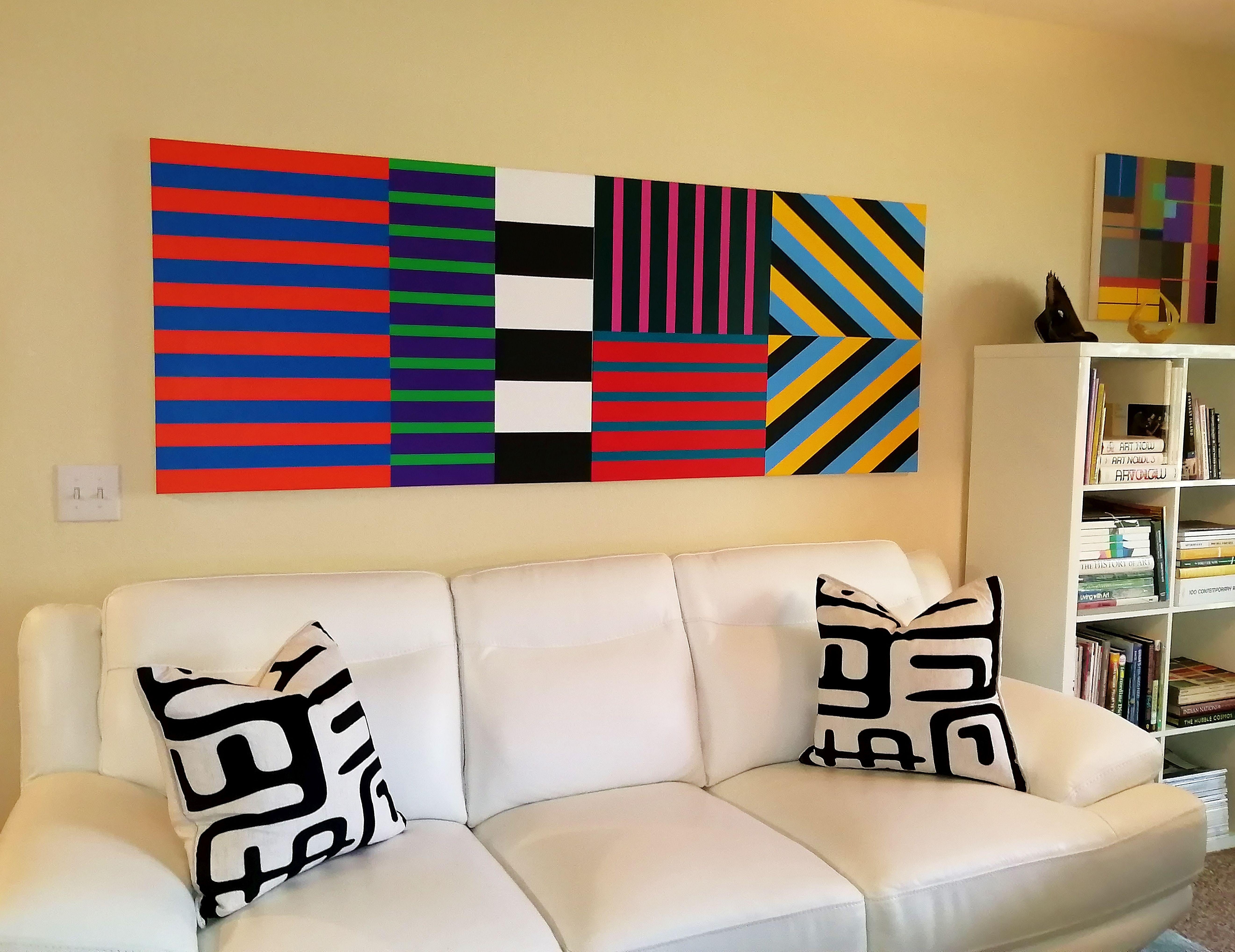 Funky Nassau (Diptych), Painting, Acrylic on Canvas For Sale 3