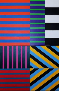 Funky Nassau (Diptych), Painting, Acrylic on Canvas