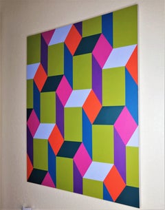 House of Cards, Painting, Acrylic on Canvas