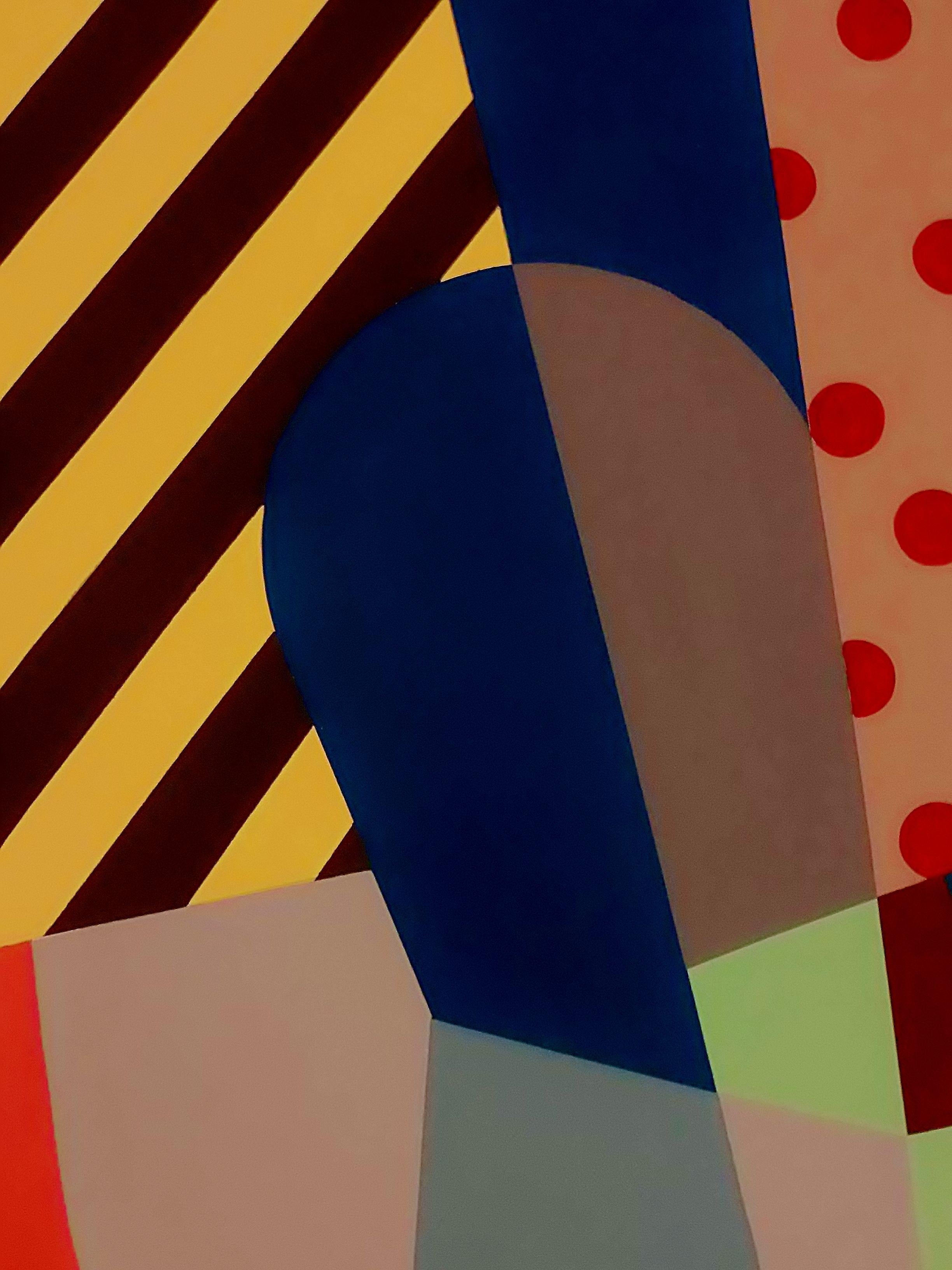 Jungle Boogie, 2017, Gemälde, Acryl auf Papier (Abstrakt), Painting, von Juan Jose Hoyos Quiles