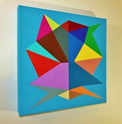 Module One, peinture, acrylique sur toile