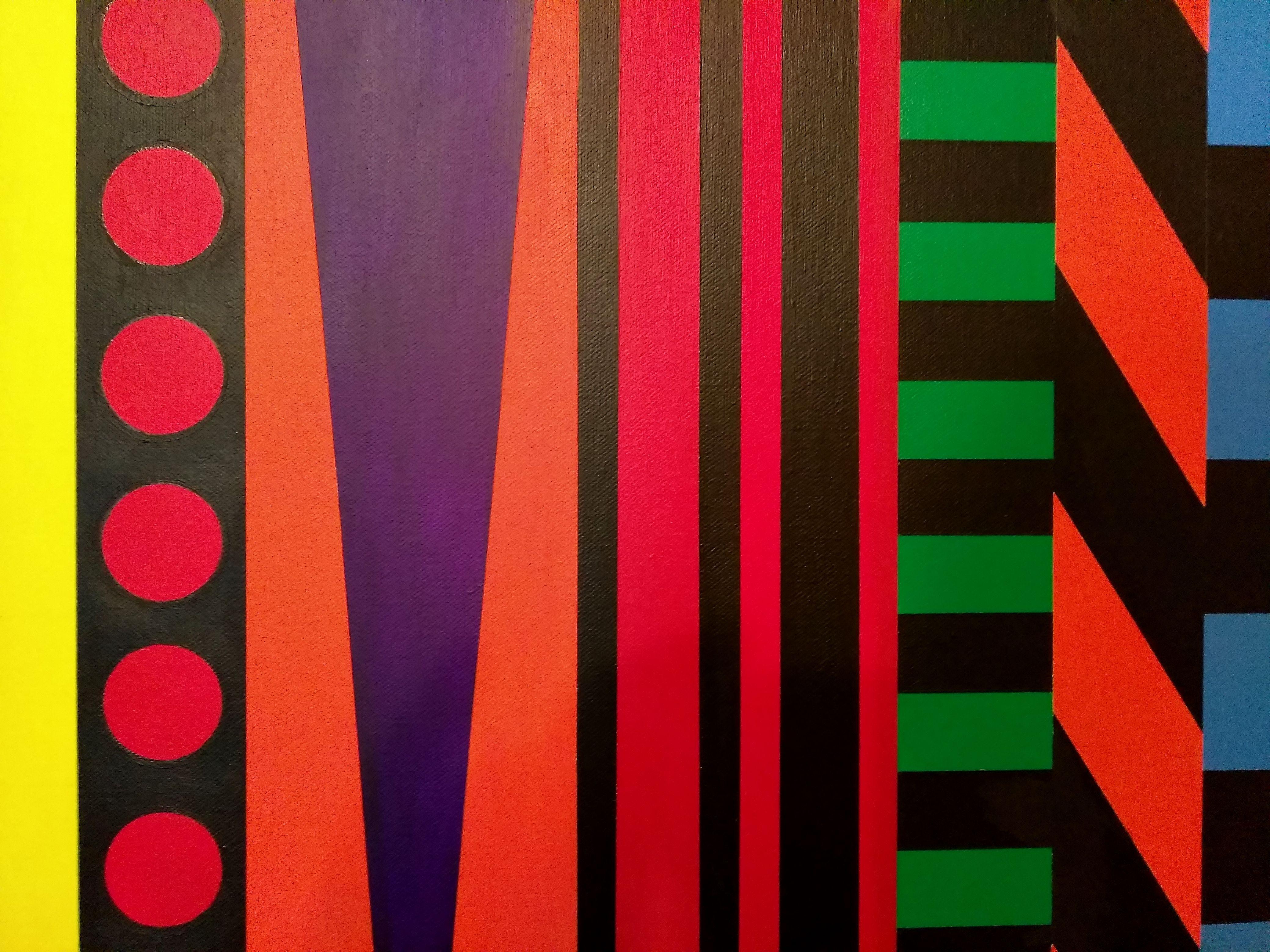 SeÃ±ales Numero Tres (Signals Number Three) 2017, Painting, Acrylic on Canvas For Sale 1