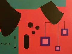 Strange Science, 2018, Gemälde, Acryl auf Leinwand