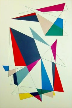 Triangulation III, 2019, Painting, Acrylic on Canvas
