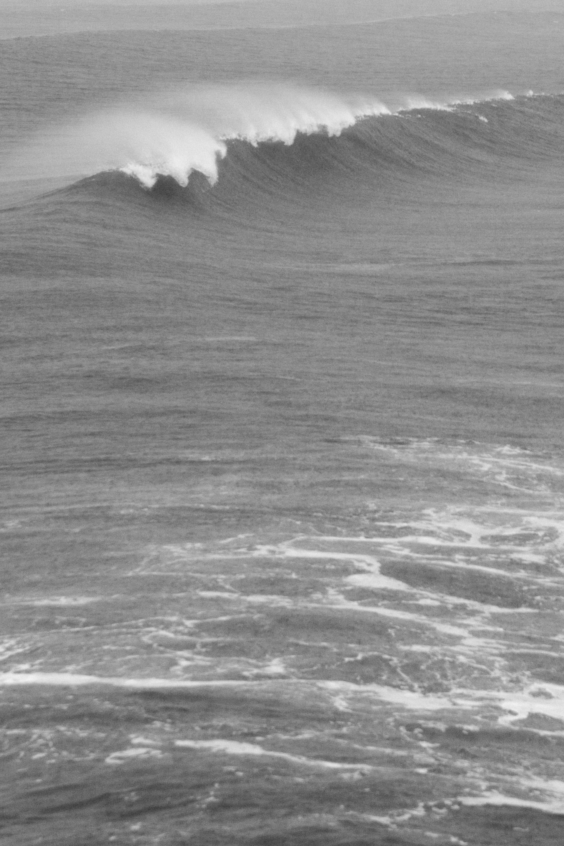 After Storm- Surf Photography B&W limited edition Print, Signed Archival 2016 - Gray Black and White Photograph by Juan Lamarca