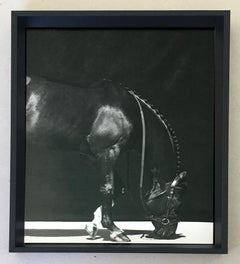 Untitled I, Horse Series, Extra Small Archival Pigment Print, Framed
