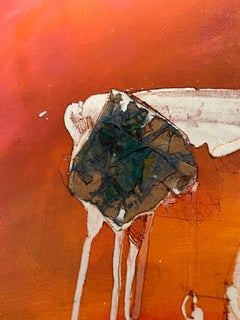 Aceder (Dude): Contemporary Abstract Acrylic Painting on Canvas