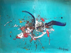 La Encountre: Contemporary Abstract Acrylic Painting