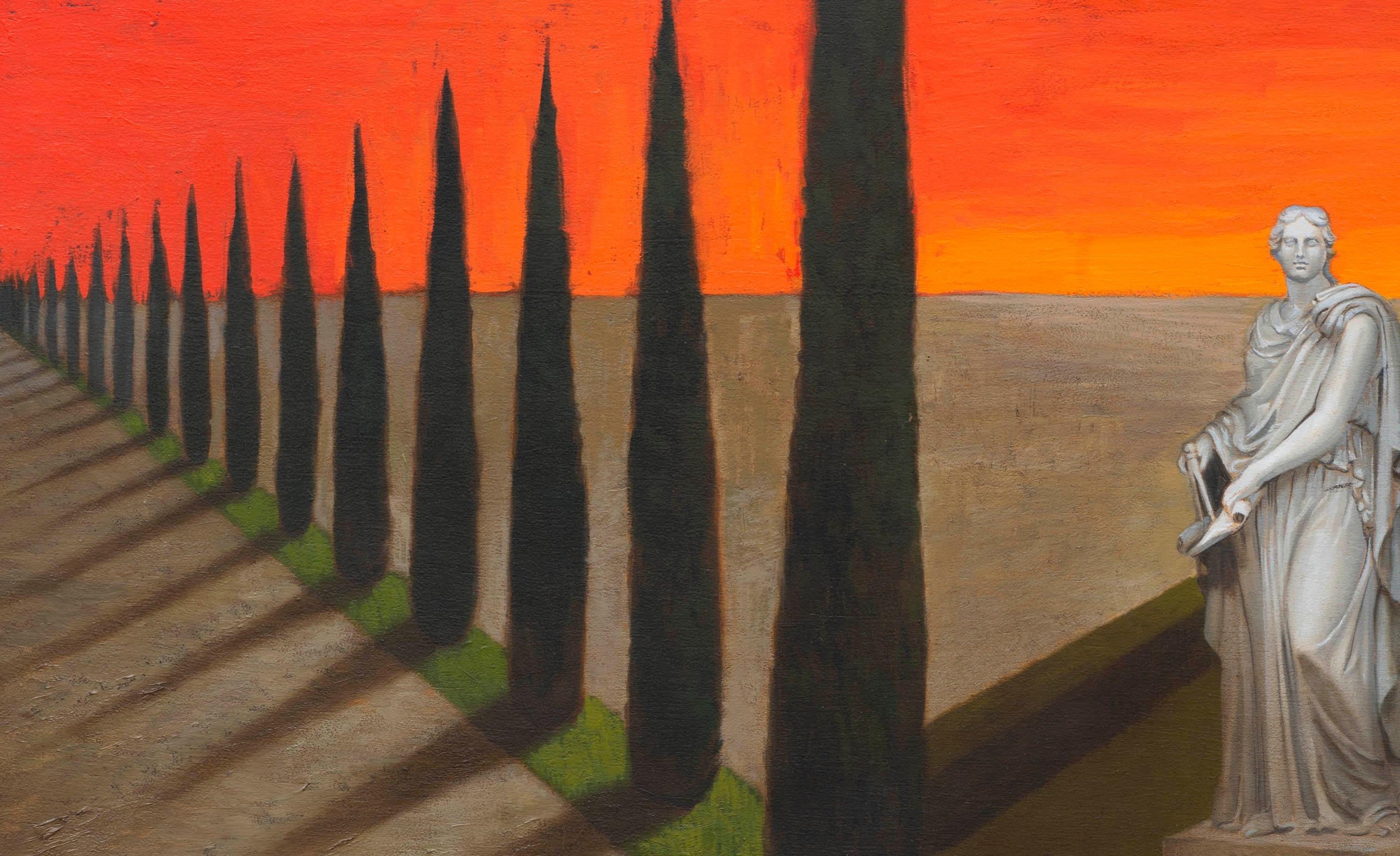 Architektur und Perspektive. (Surrealismus), Painting, von Juan Álvarez Cebrián