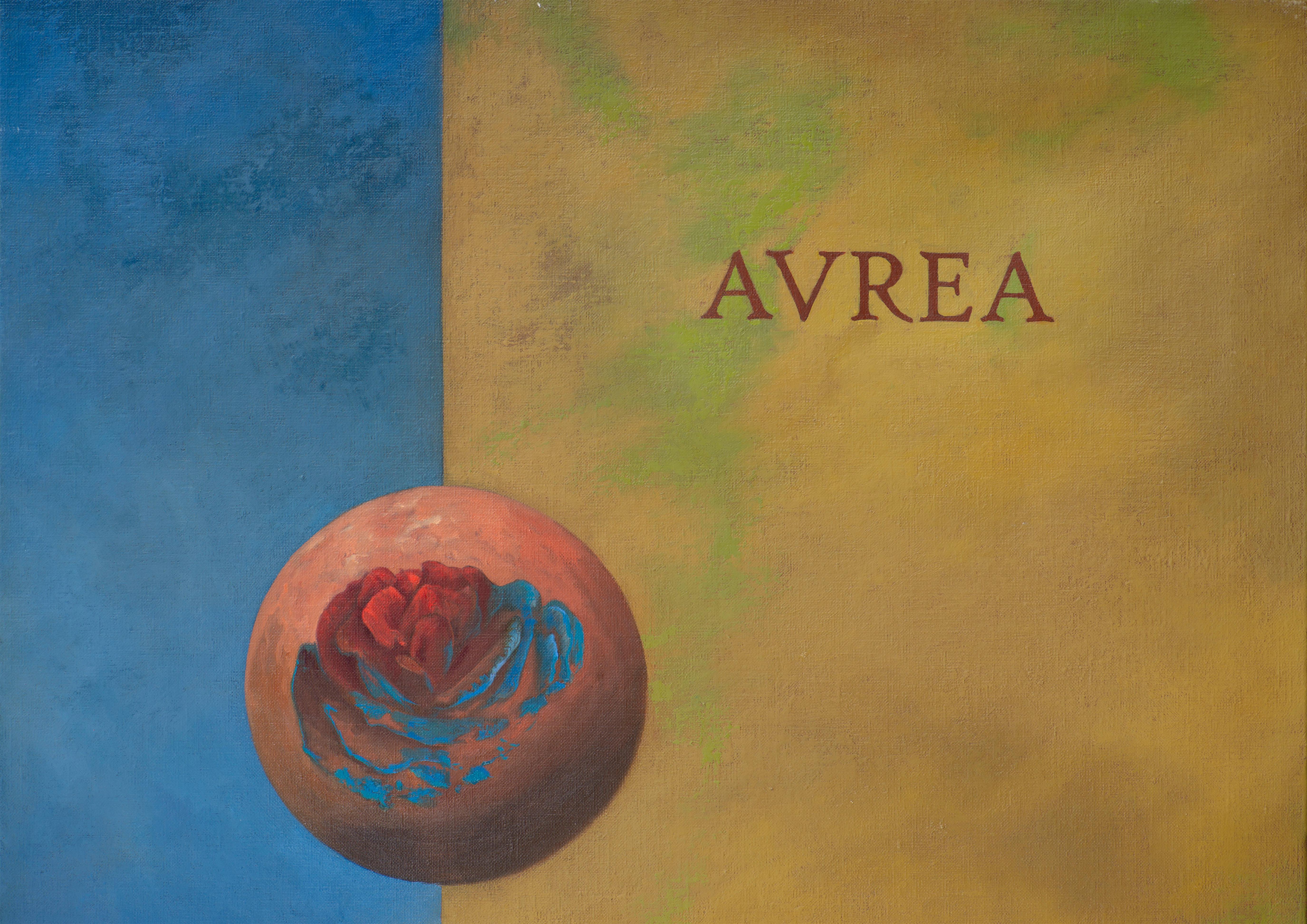Aurea - Surrealist Painting by Juan Álvarez Cebrián