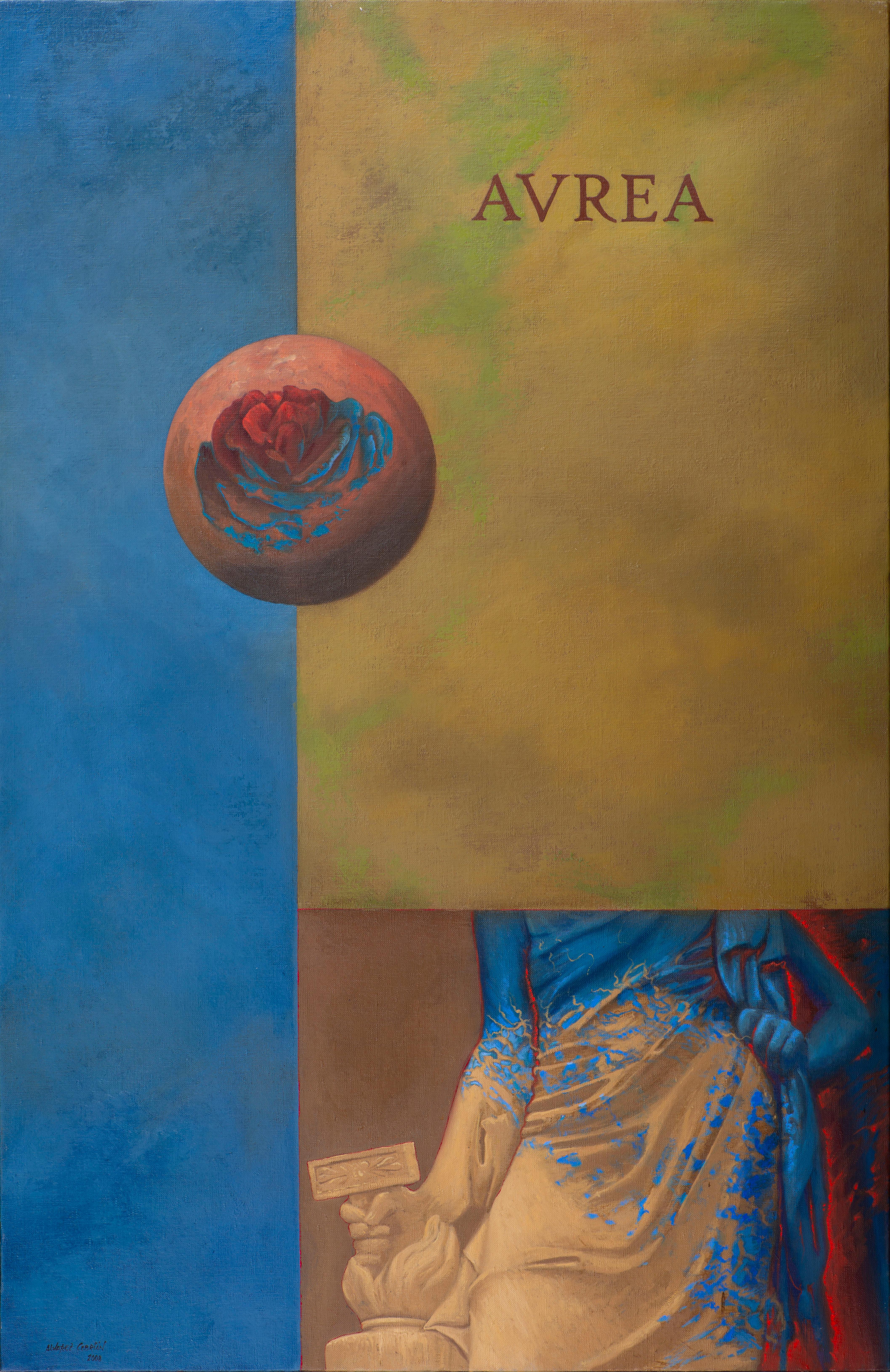 Juan Álvarez Cebrián Figurative Painting - Aurea