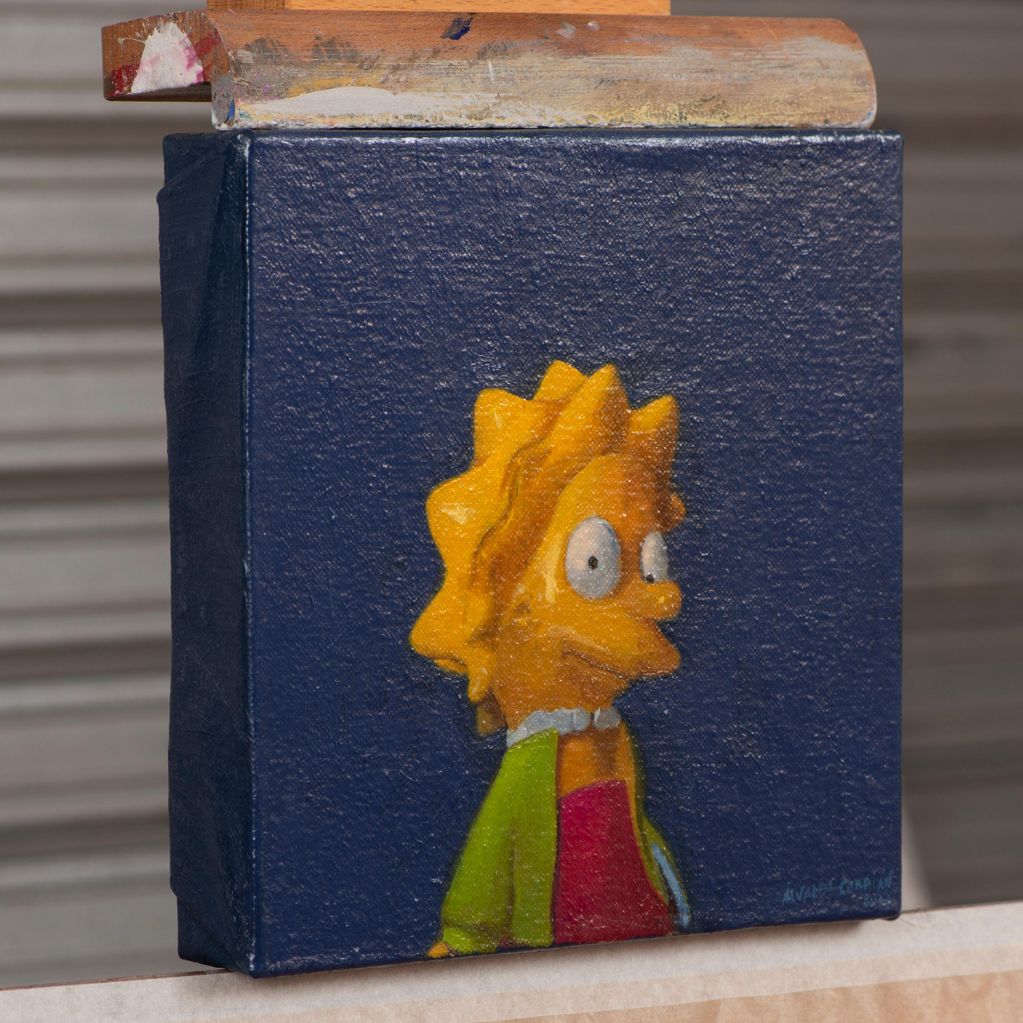 Bart & Lisa. (Diptychon). im Angebot 4