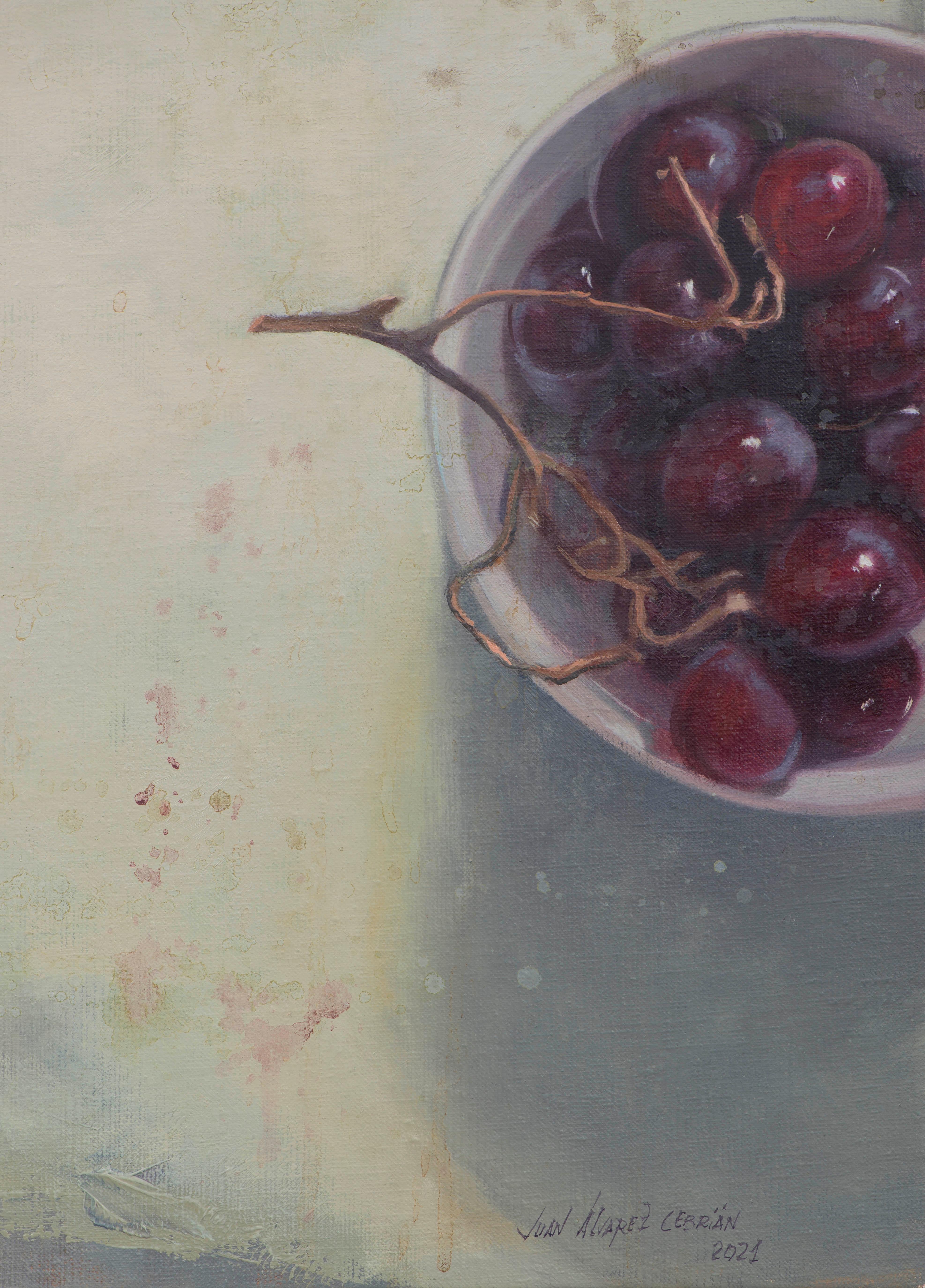 Bowls with grapes II For Sale 1