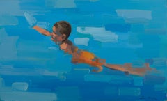 Boy in the pool