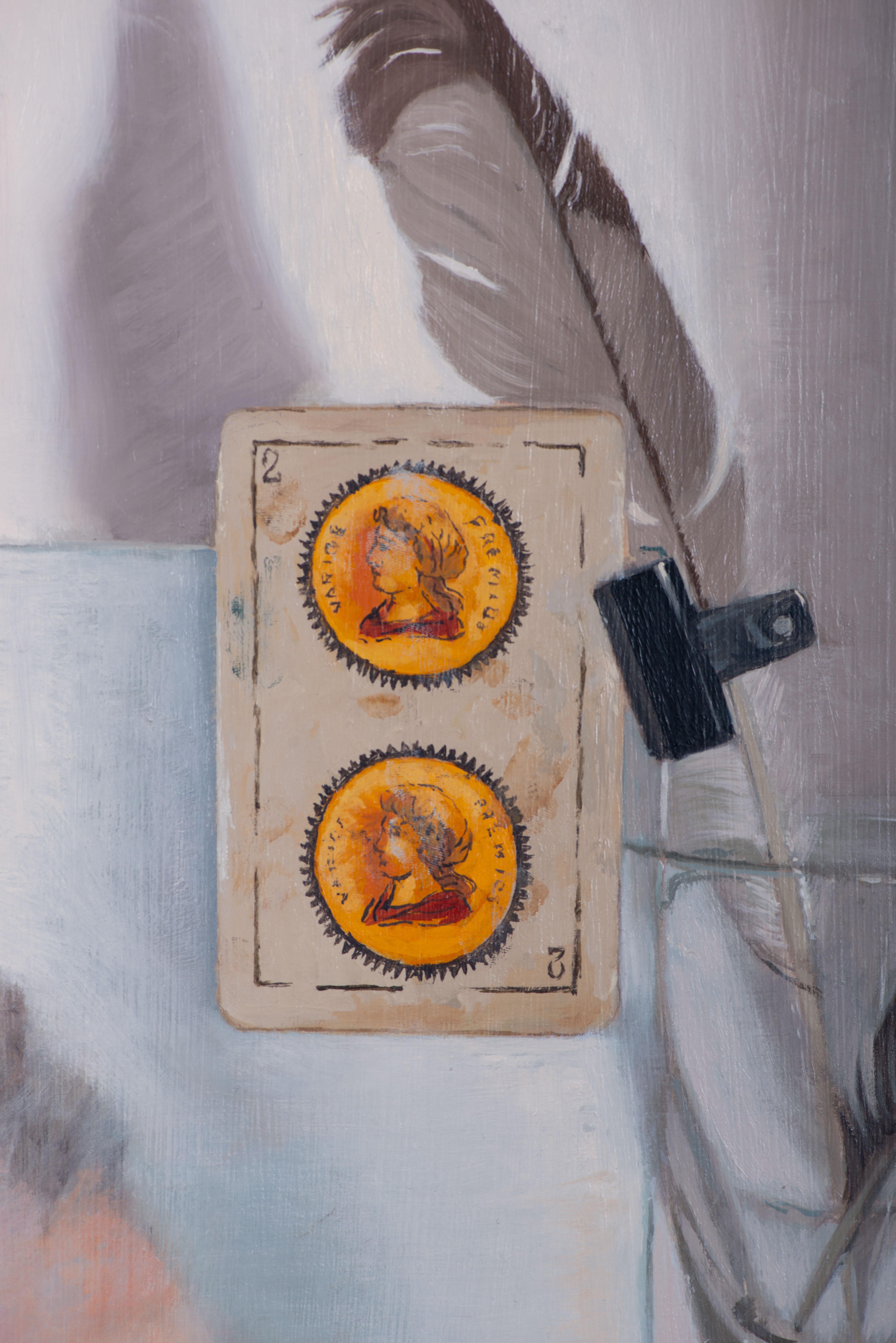 Conch and the playing card For Sale 2