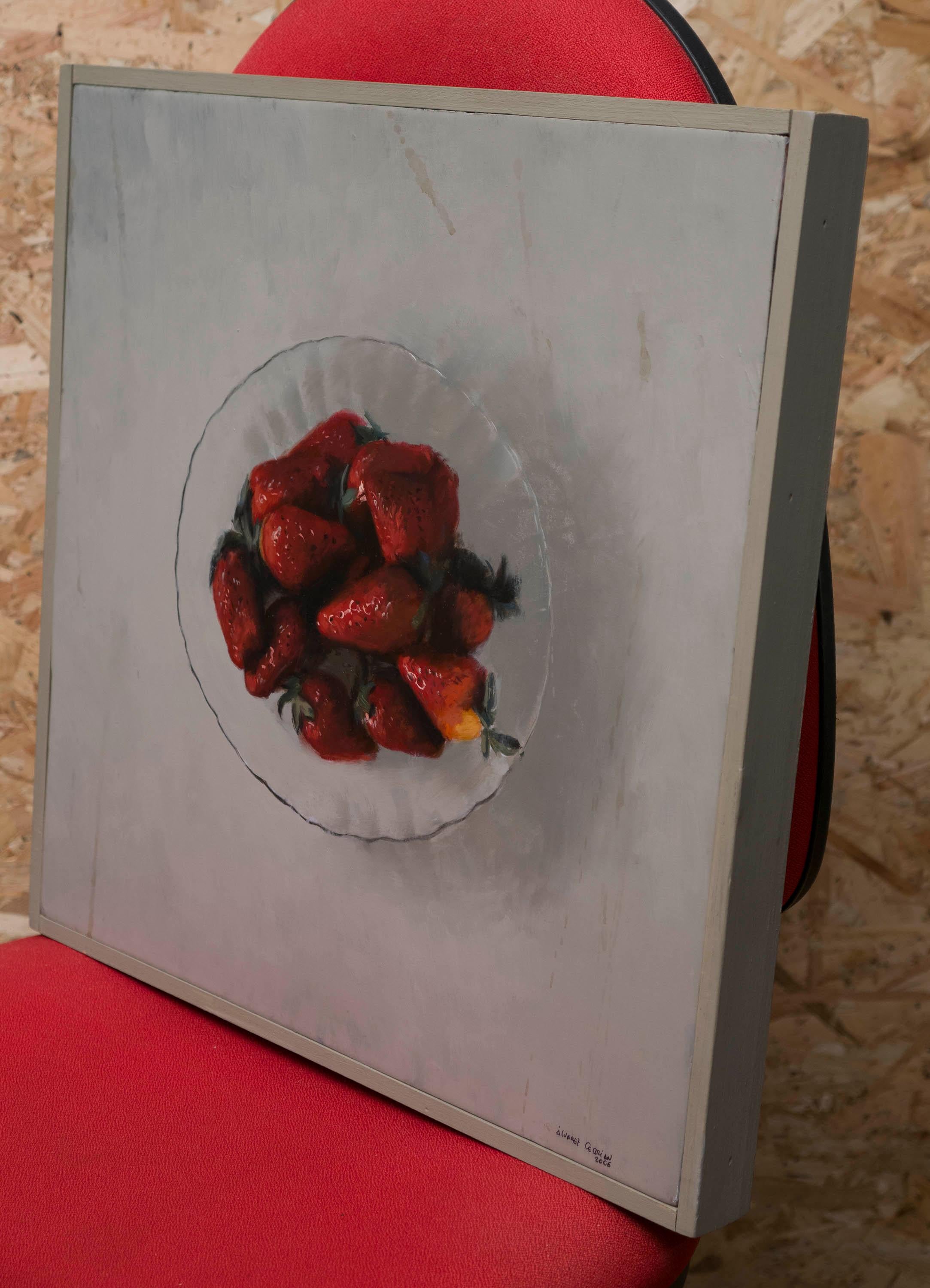 Plat avec des fraises en vente 6