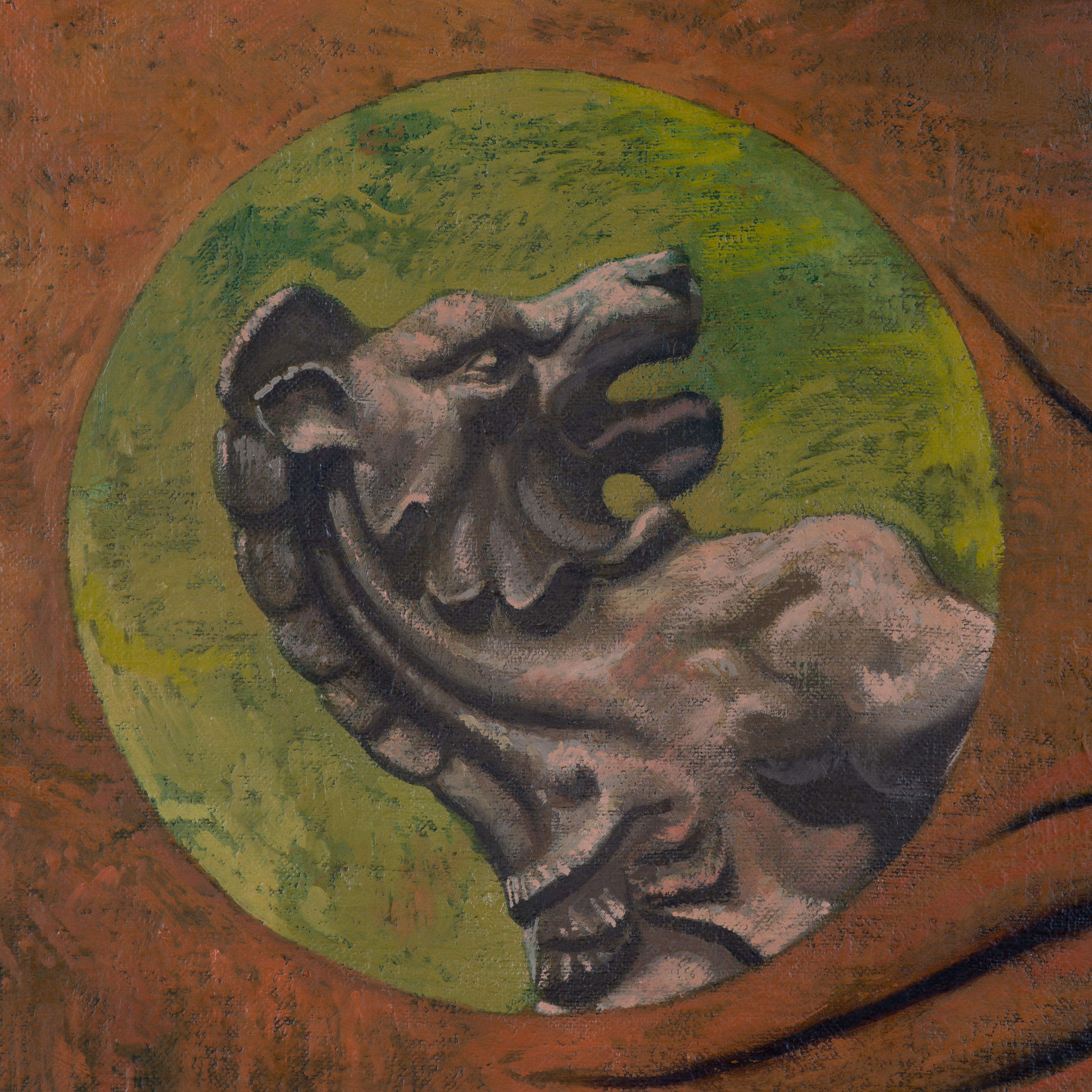 Emblem 2 - Painting by Juan Álvarez Cebrián