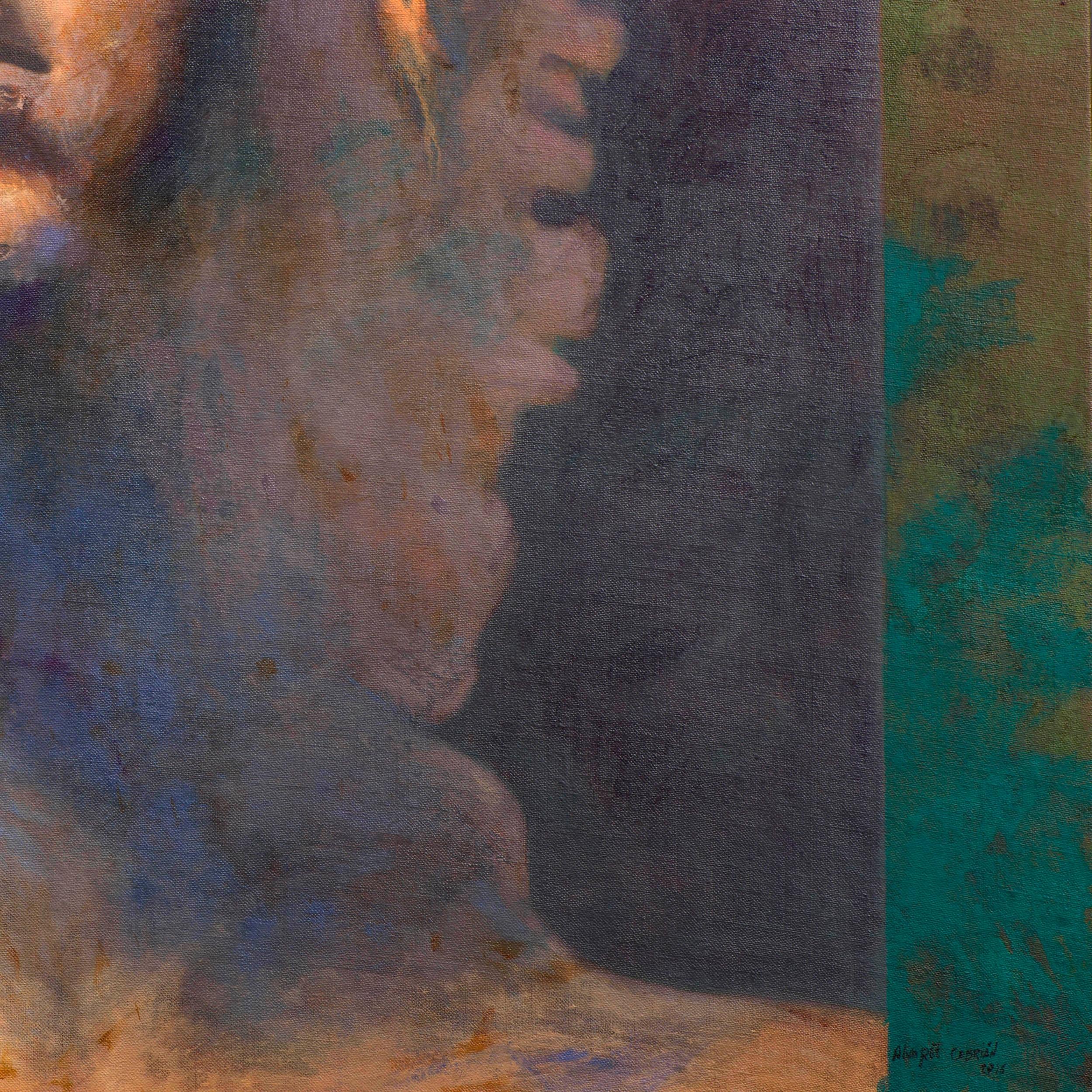 Gesicht nº6 (Surrealismus), Painting, von Juan Álvarez Cebrián