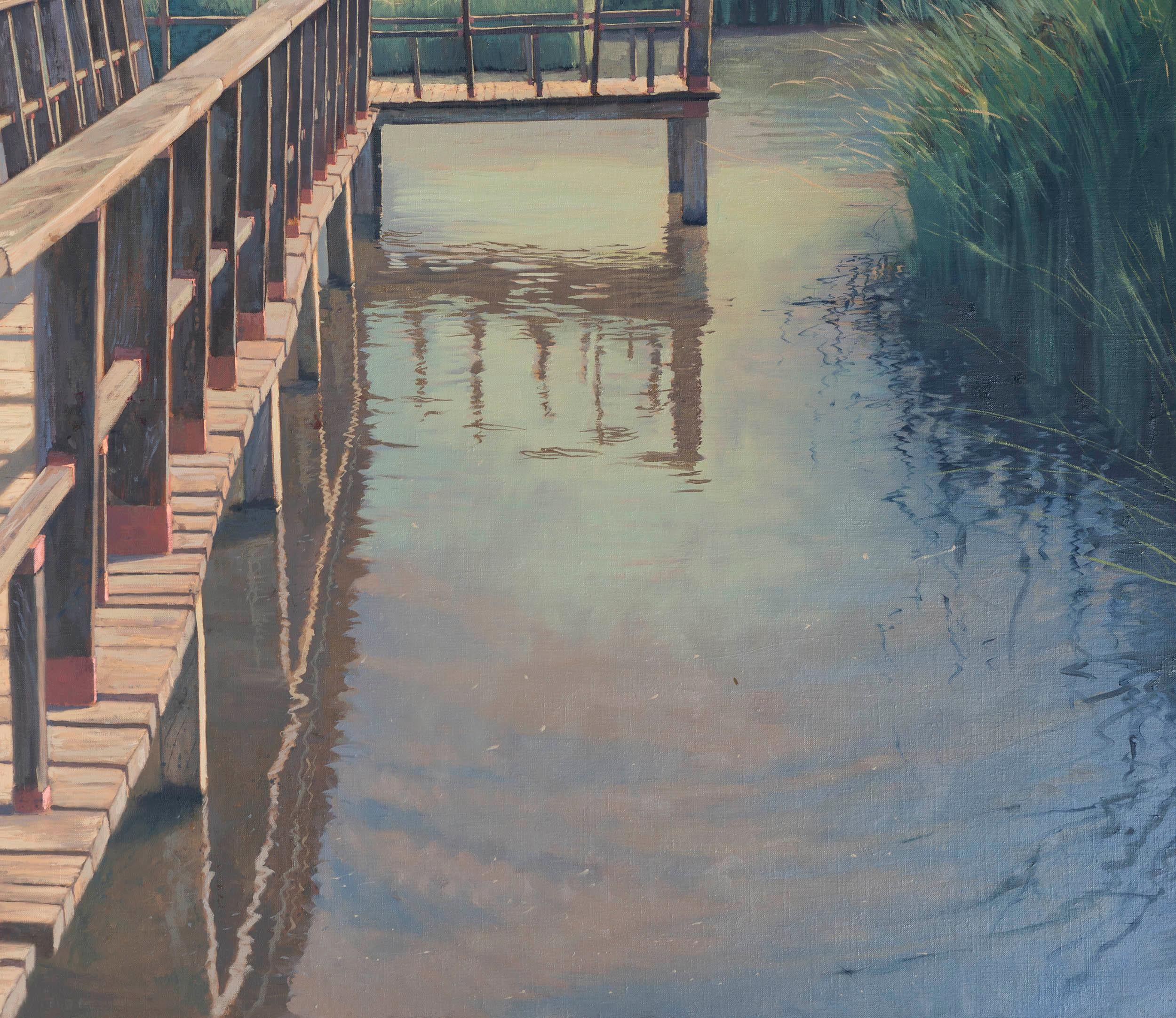 Flyover Nr. 4 – Painting von Juan Álvarez Cebrián