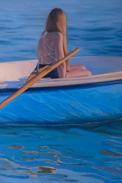 Girl in a boat