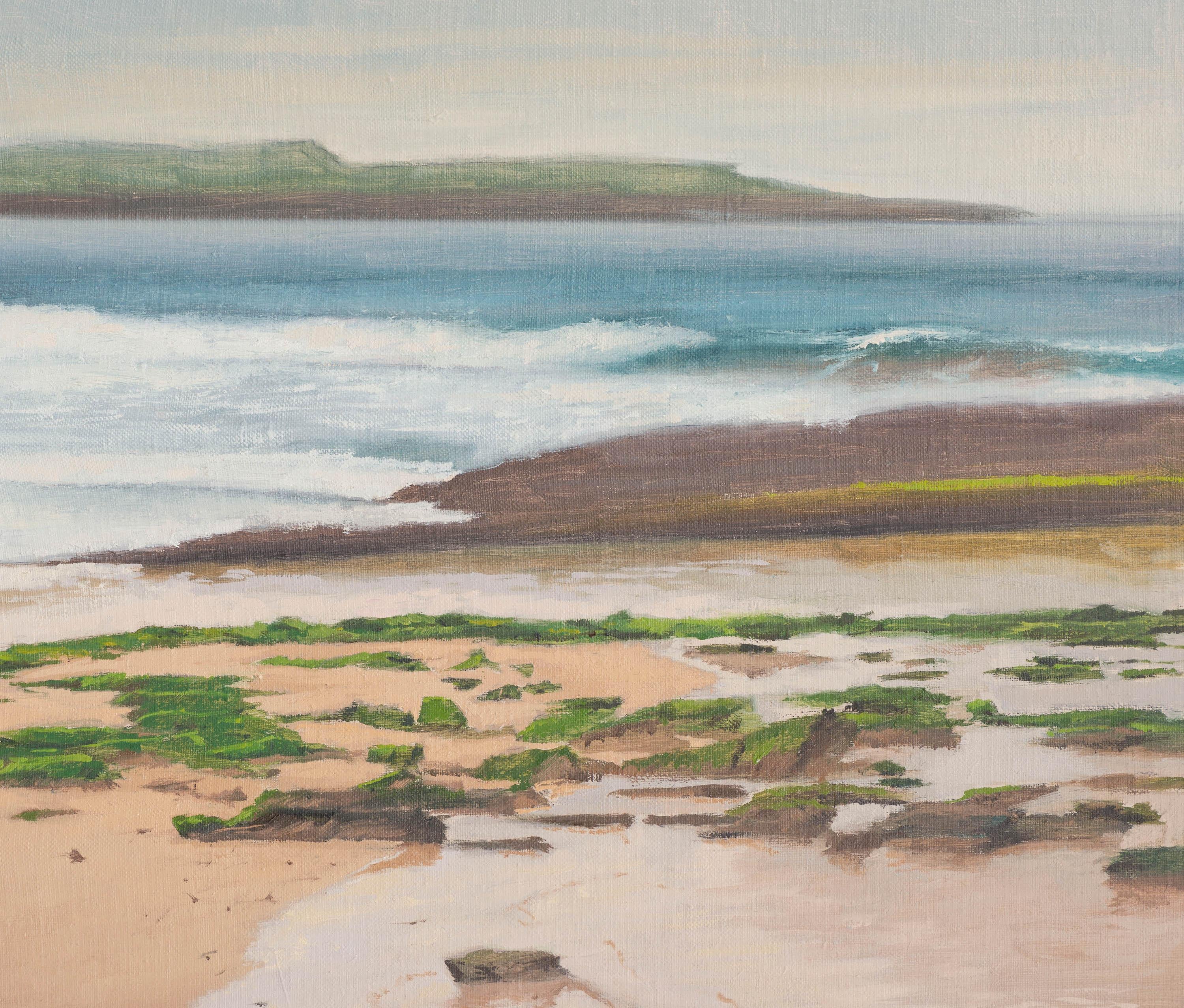 Grüne Steine I – Painting von Juan Álvarez Cebrián