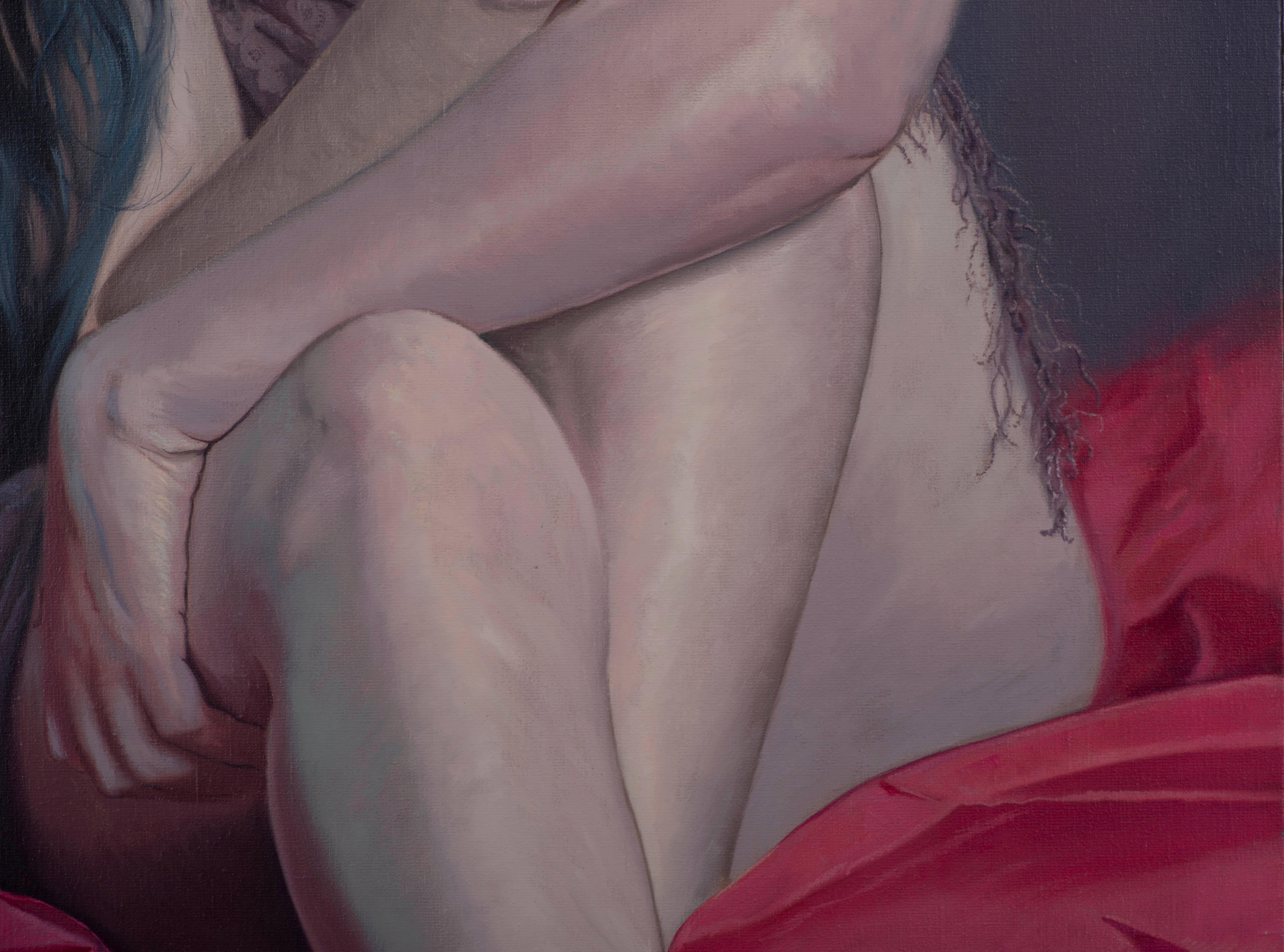 Intim II (Realismus), Painting, von Juan Álvarez Cebrián