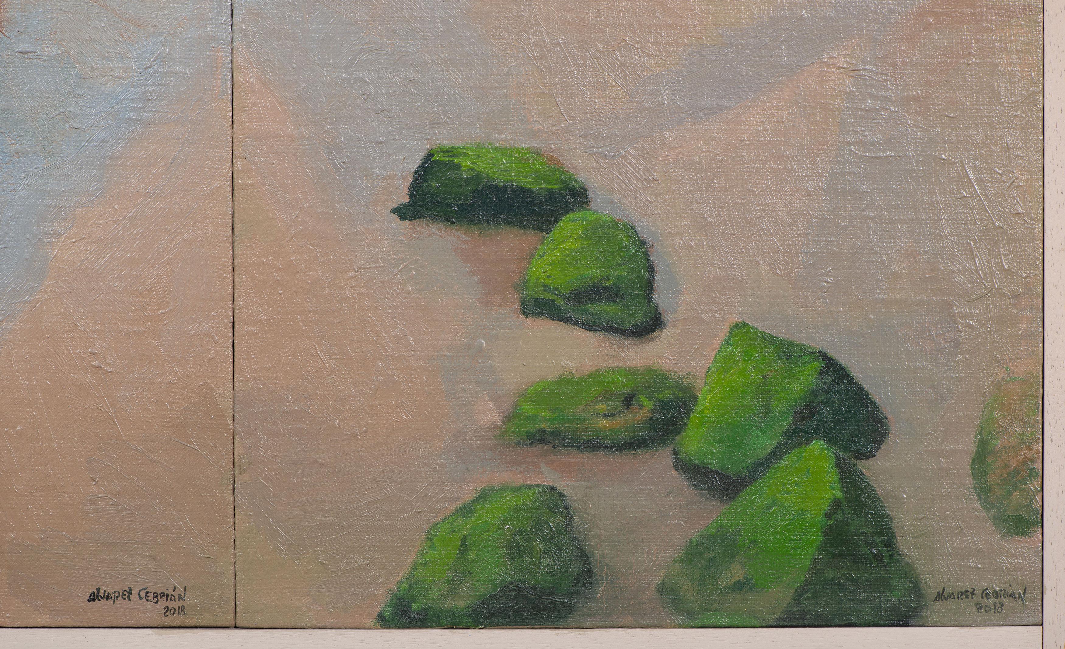 Piedras Verdes (diptychon) im Angebot 7