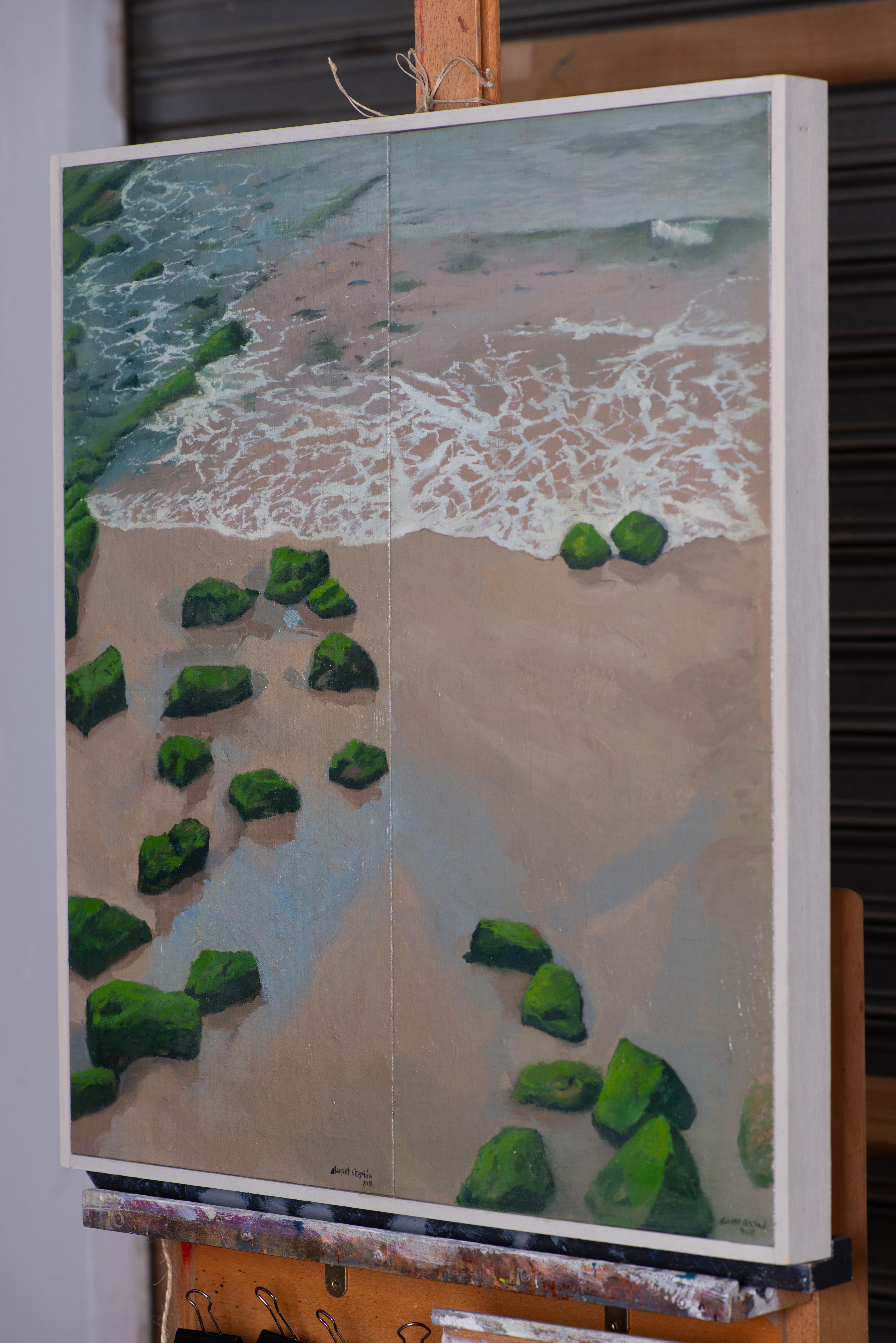 Piedras Verdes (diptychon) im Angebot 9