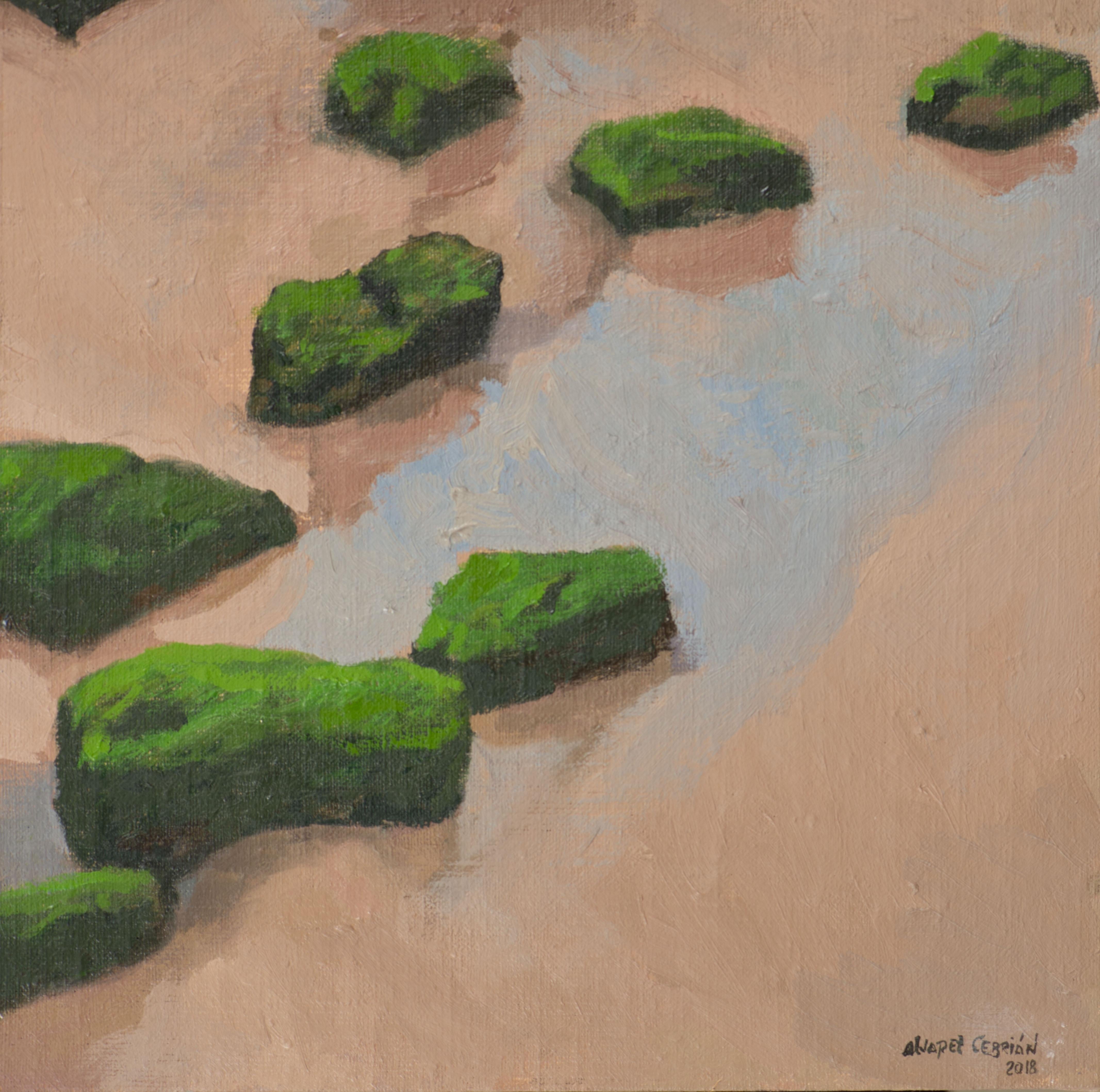Piedras Verdes (diptychon) im Angebot 1