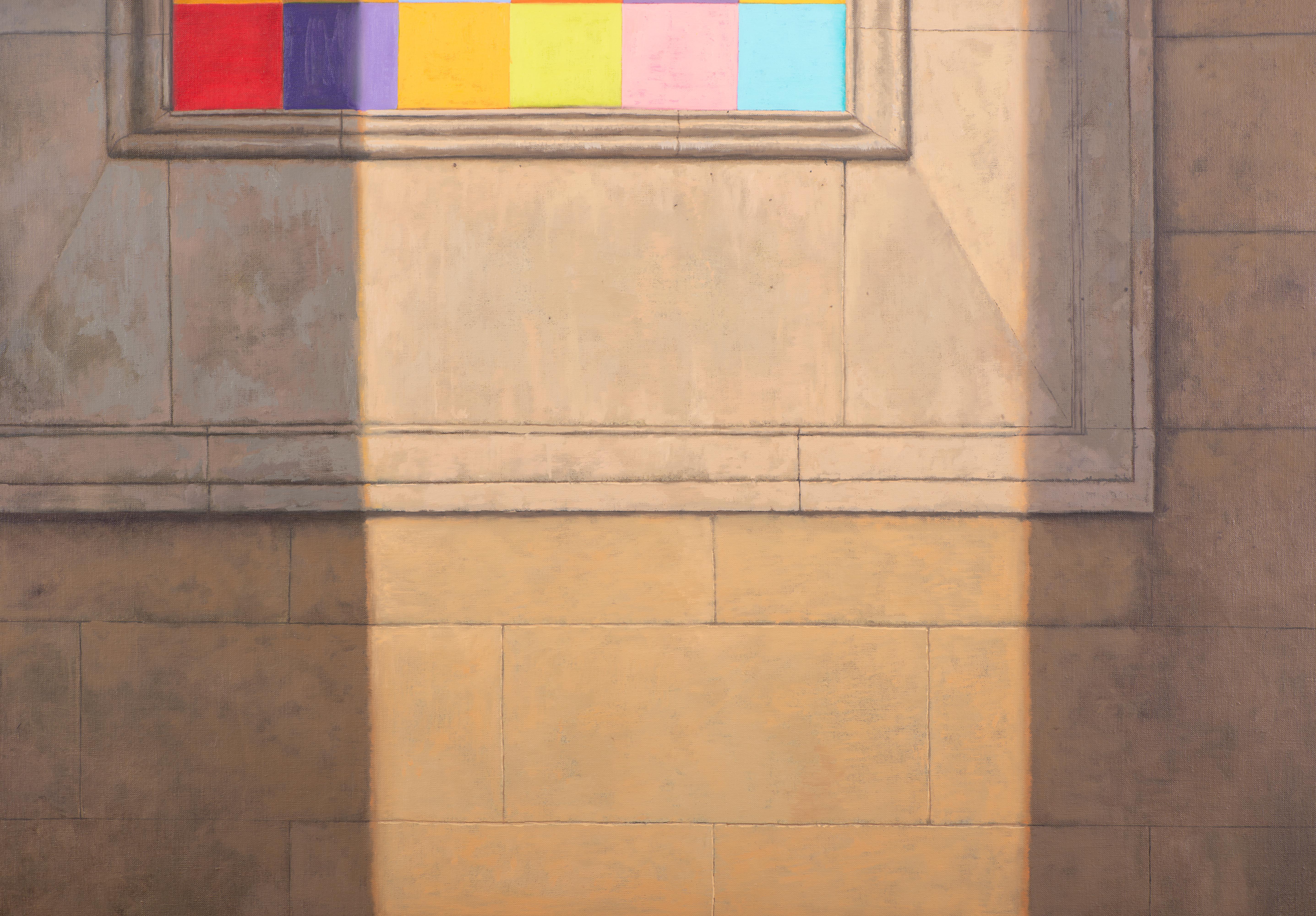 Verpixelte Spanne – Painting von Juan Álvarez Cebrián